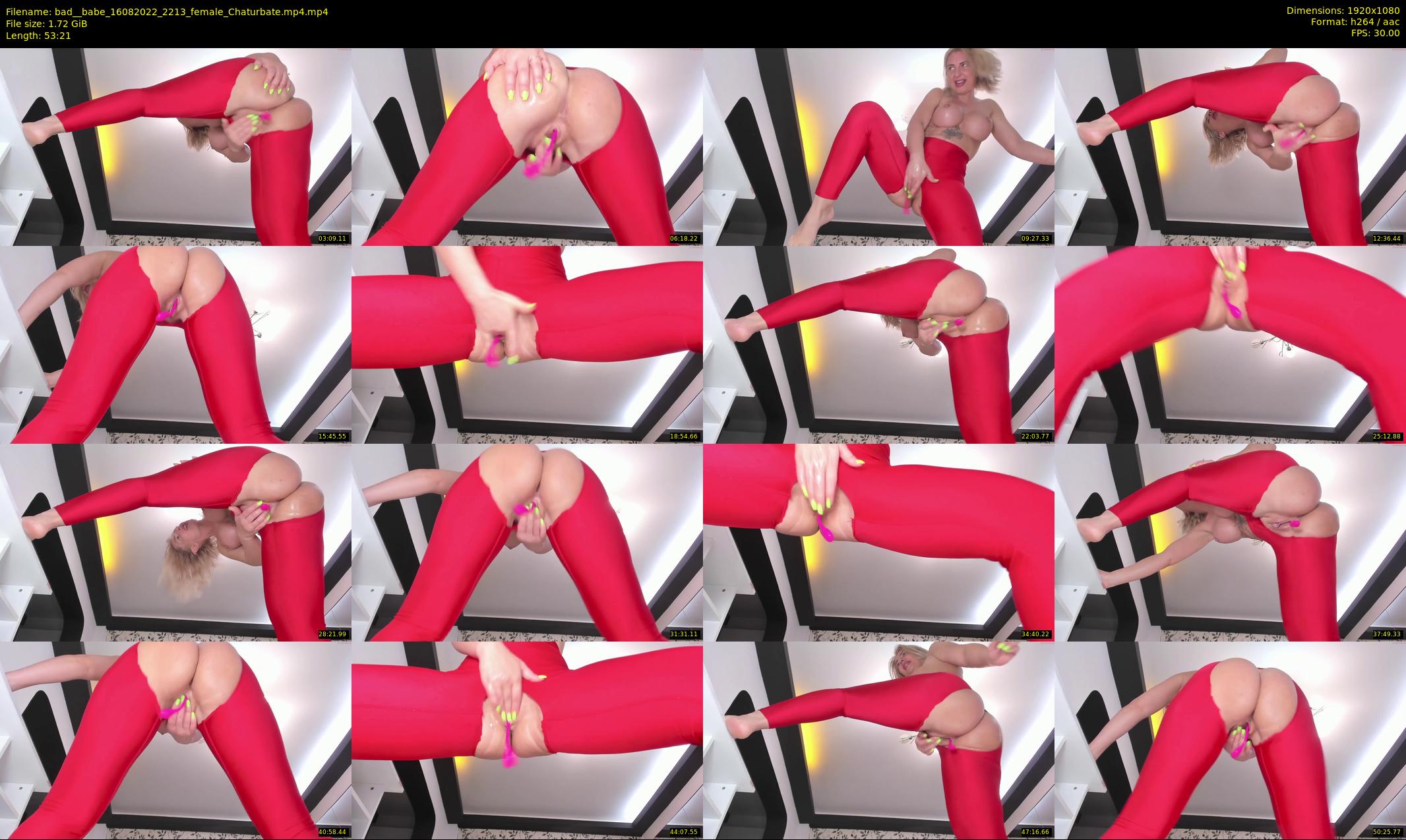bad__babe — 54 minute Chaturbate female cam show recording, 1080p, Aug 16, 2022