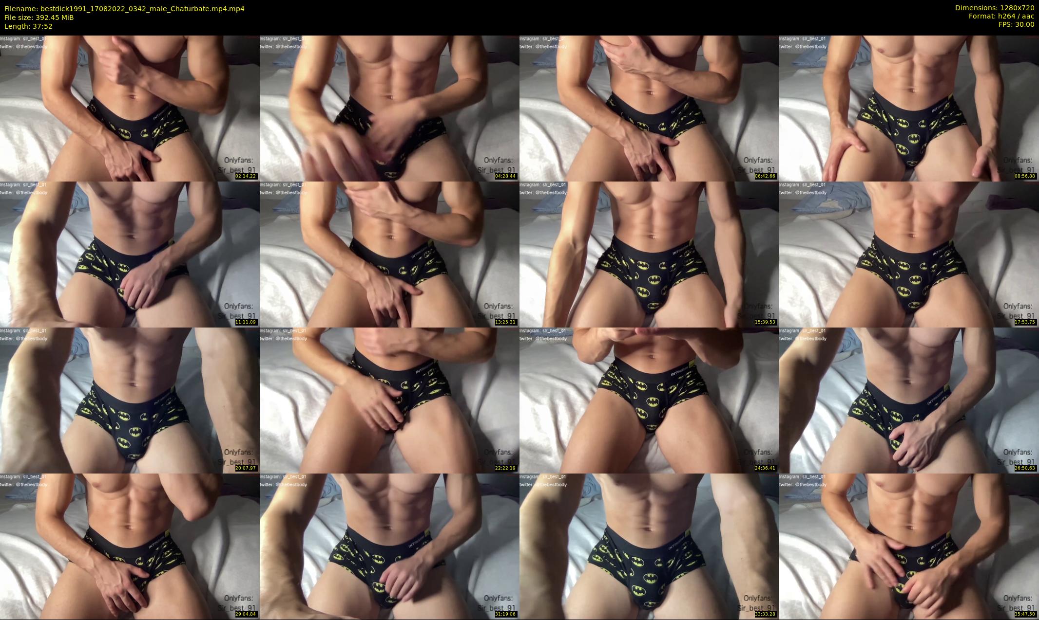 bestdick1991 — 38 minute Chaturbate male cam show recording, 720p, Aug 17, 2022