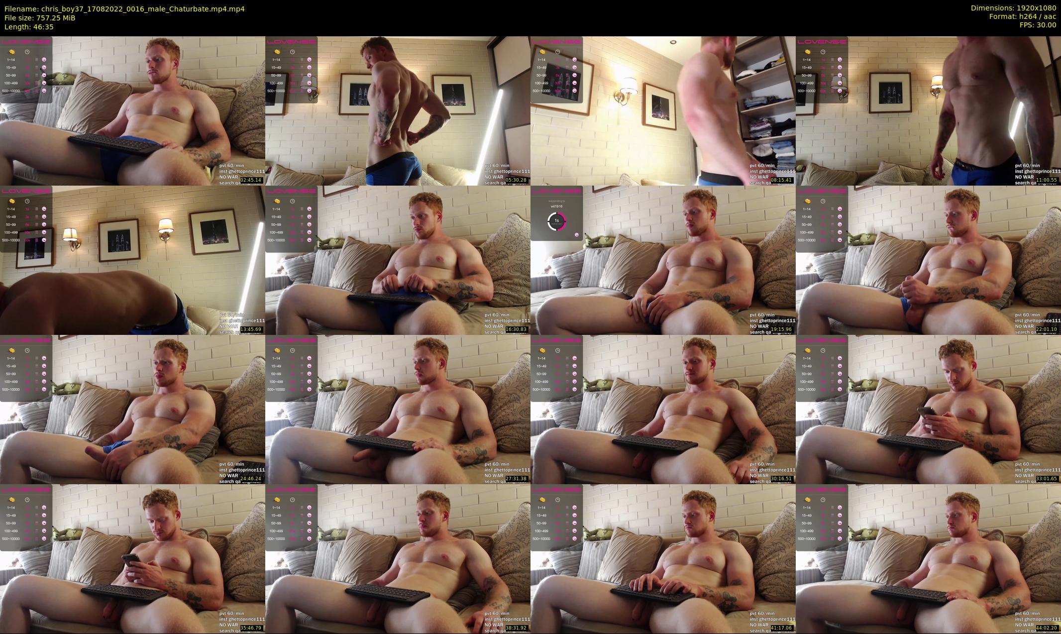 chris_boy37 — 47 minute Chaturbate male cam show recording, 1080p, Aug 17, 2022