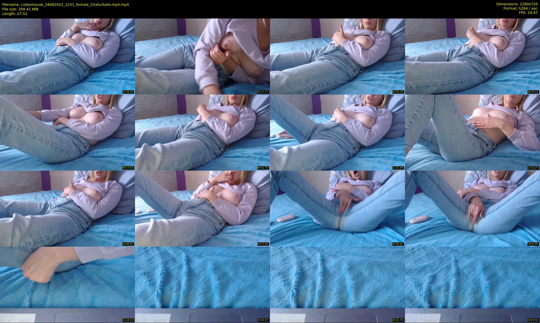 cuteemouse — 28 minute Chaturbate female cam show recording, 720p, Aug 16, 2022