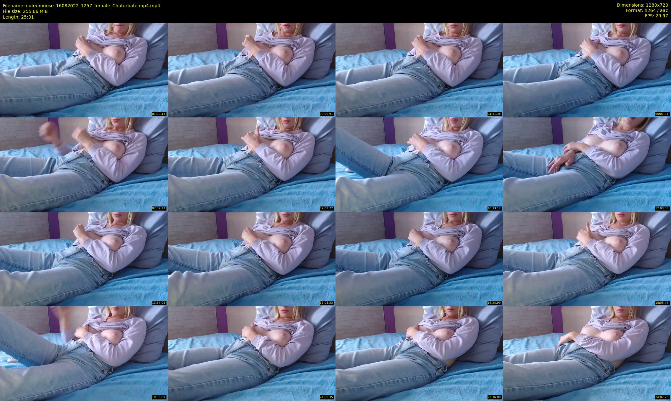 cuteemouse — 26 minute Chaturbate female cam show recording, 720p, Aug 16, 2022