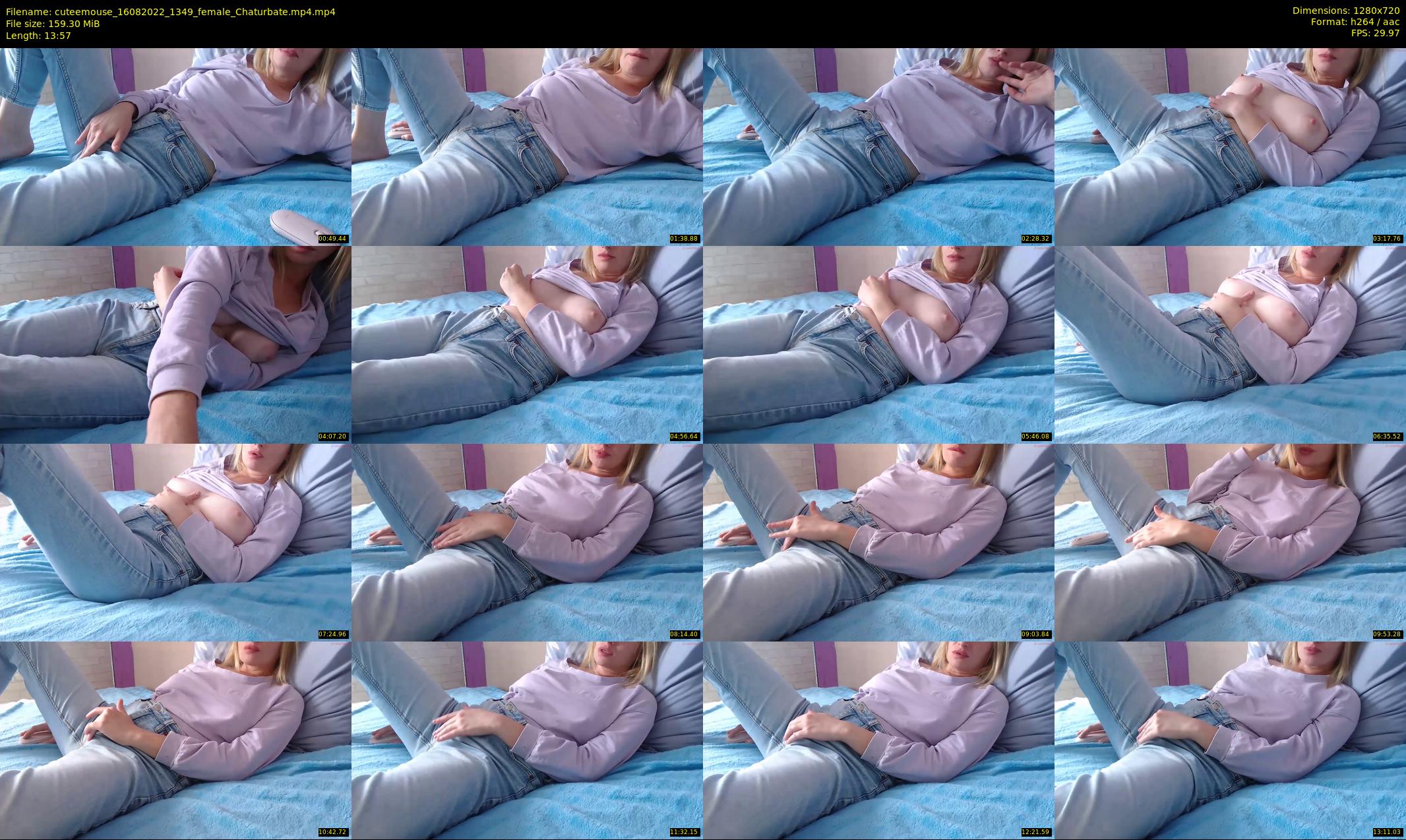 cuteemouse — 14 minute Chaturbate female cam show recording, 720p, Aug 16, 2022