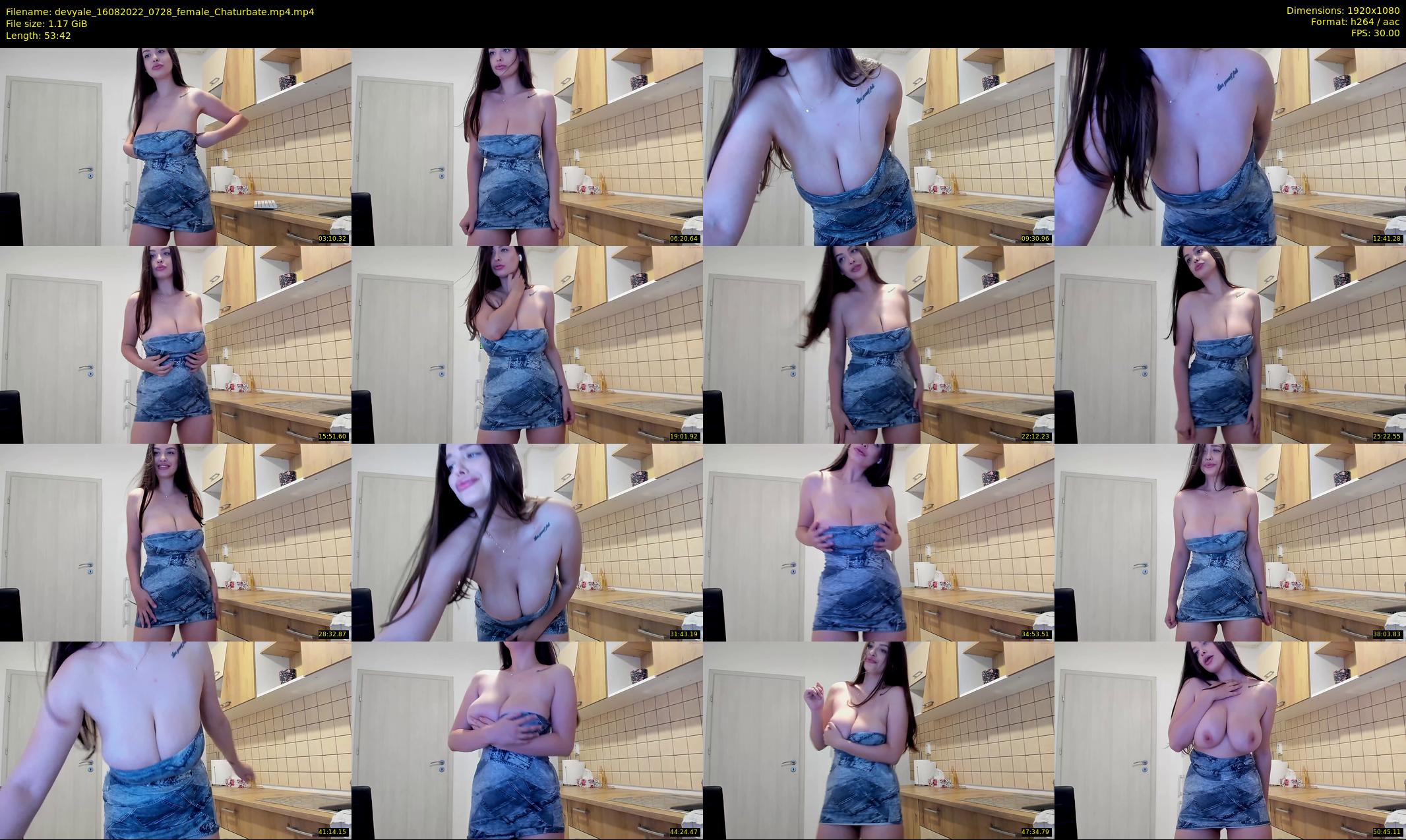 devyale — 54 minute Chaturbate female cam show recording, 1080p, Aug 16, 2022