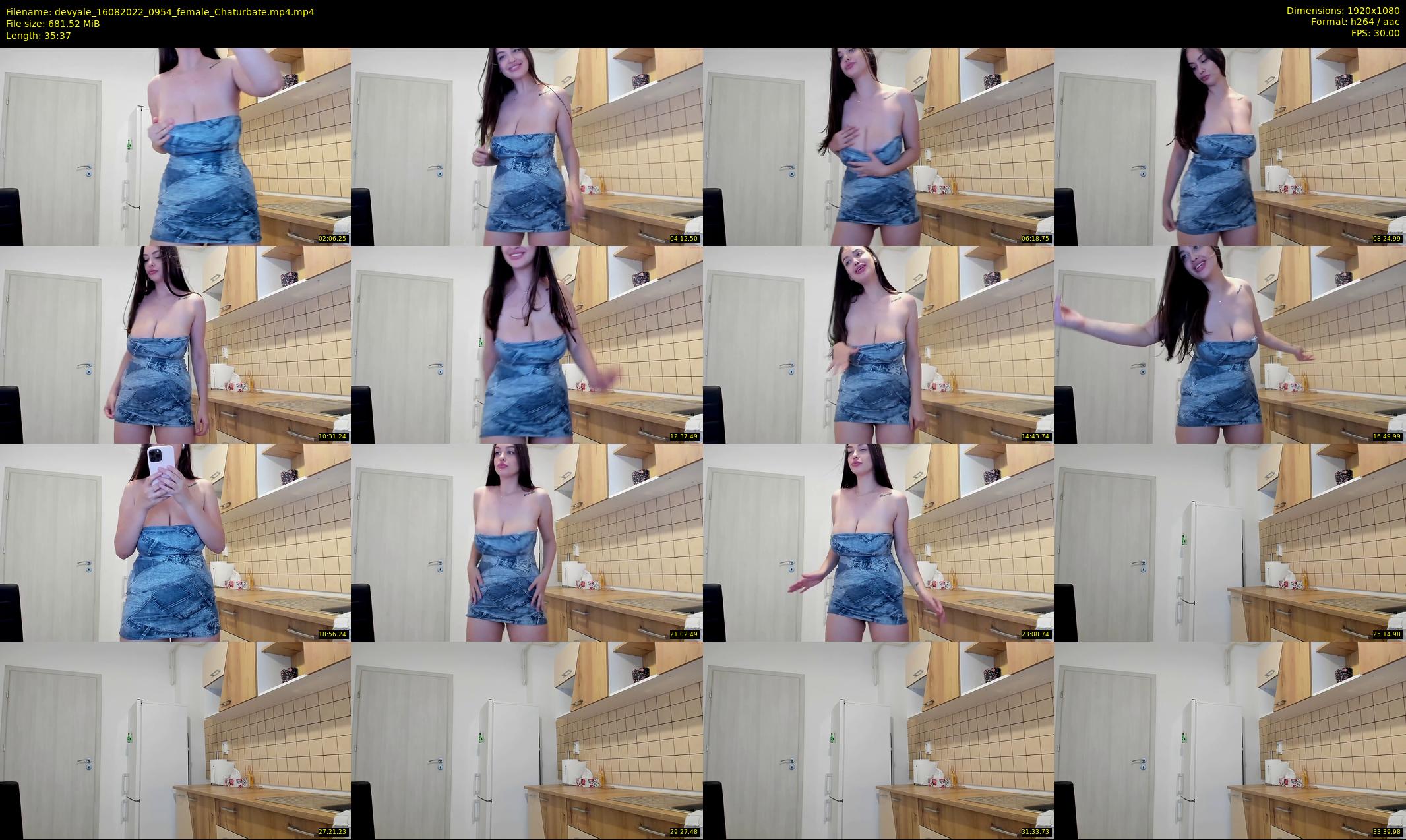 devyale — 36 minute Chaturbate female cam show recording, 1080p, Aug 16, 2022
