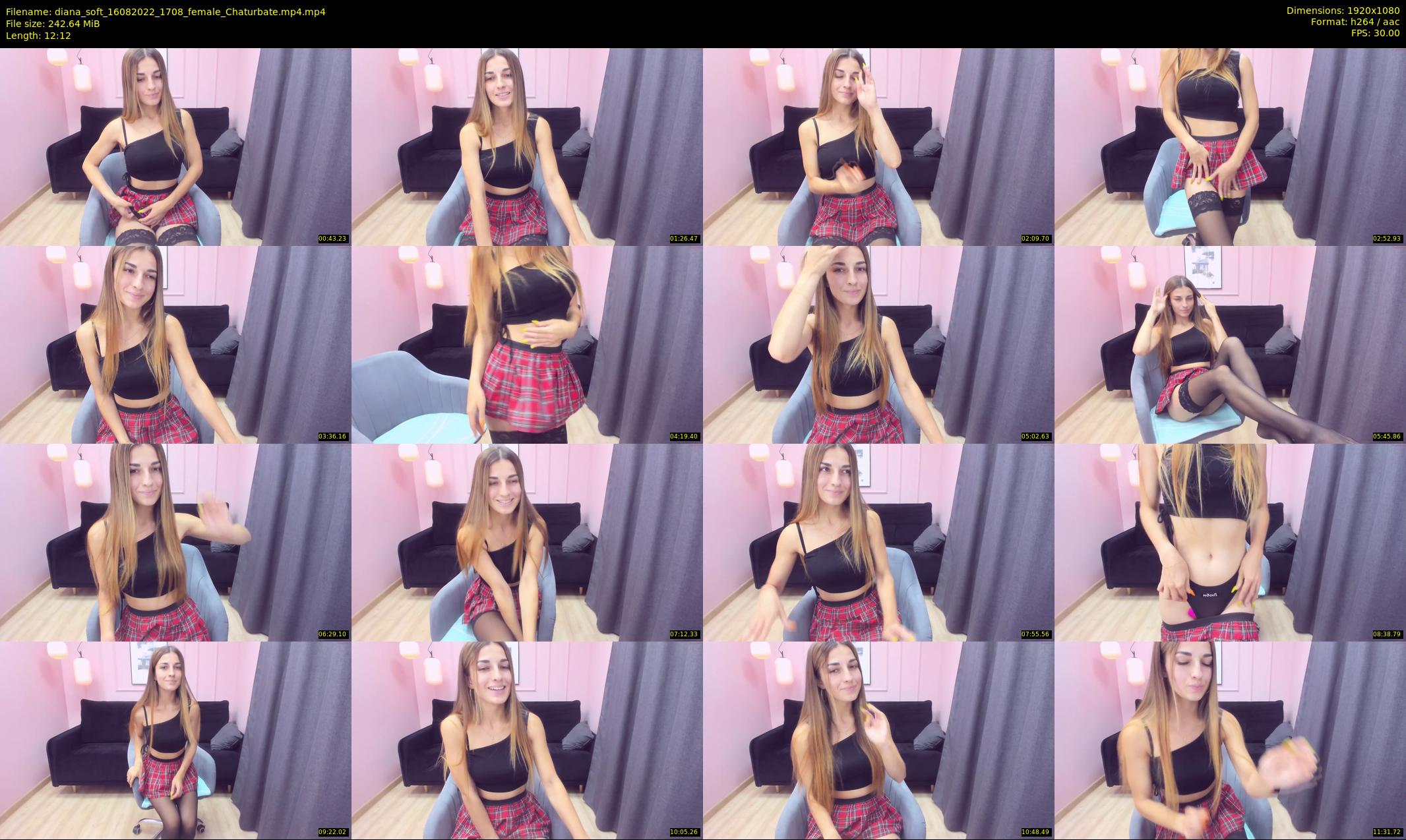 diana_soft — 13 minute Chaturbate female cam show recording, 1080p, Aug 16, 2022
