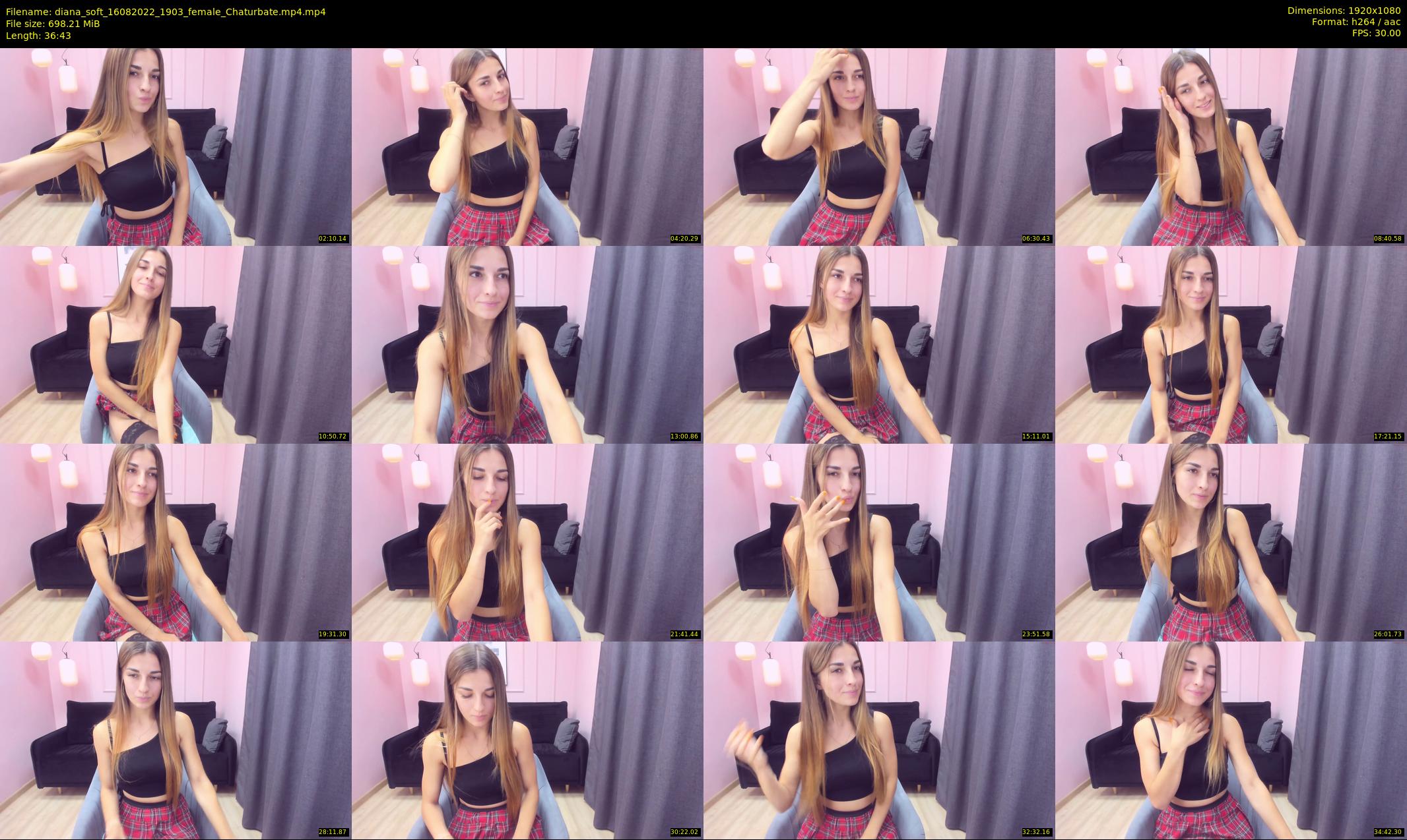 diana_soft — 37 minute Chaturbate female cam show recording, 1080p, Aug 16, 2022