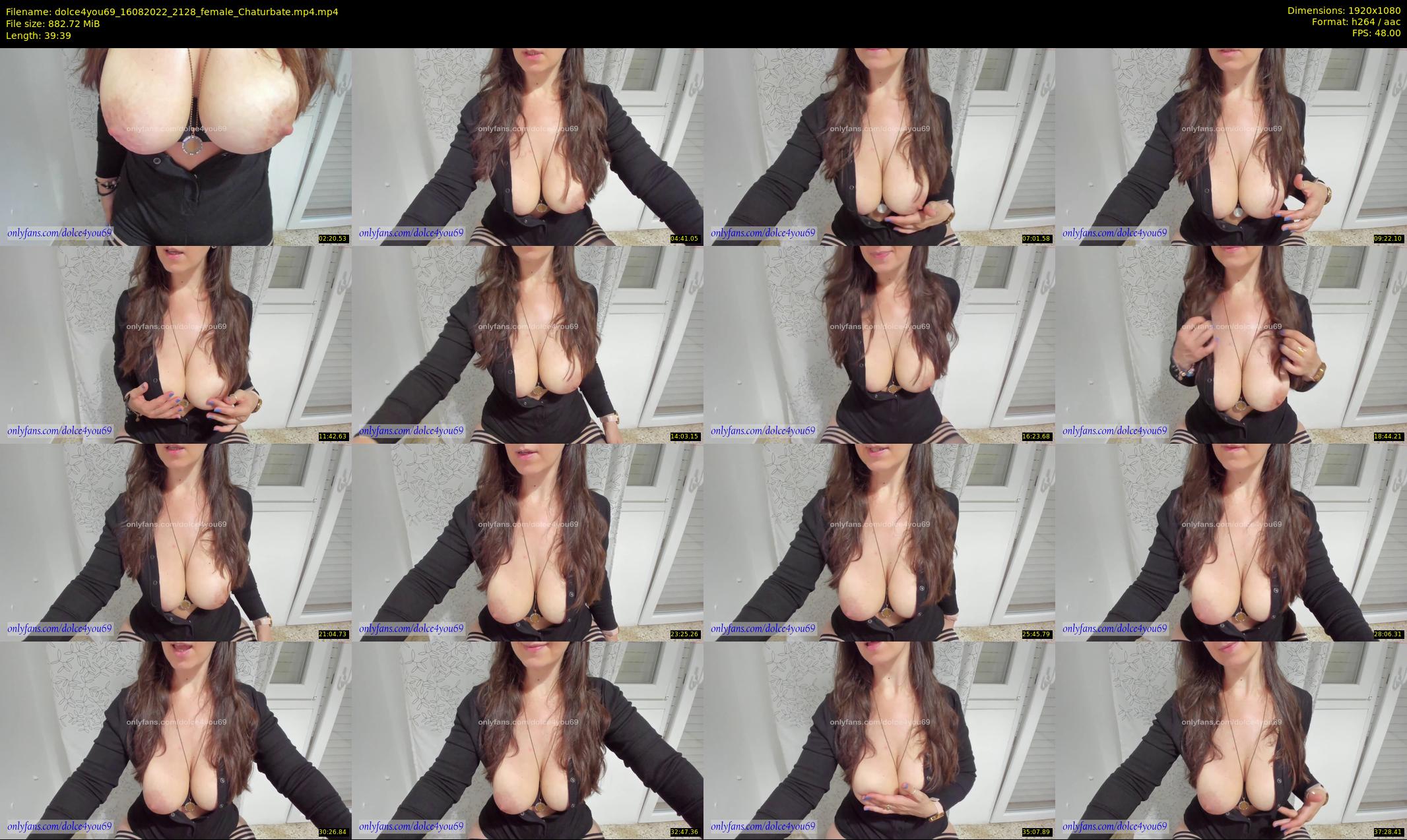 dolce4you69 — 40 minute Chaturbate female cam show recording, 1080p, Aug 16, 2022