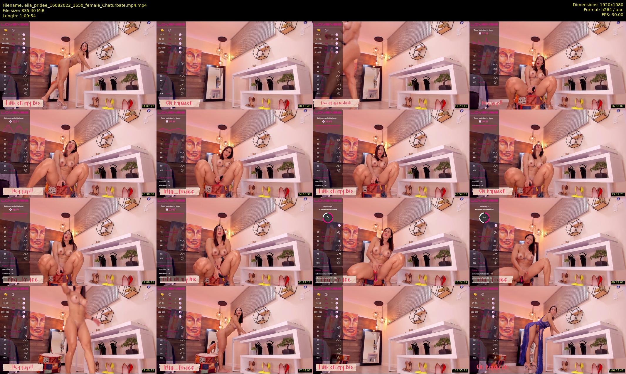 ella_pridee — 70 minute Chaturbate female cam show recording, 1080p, Aug 16, 2022