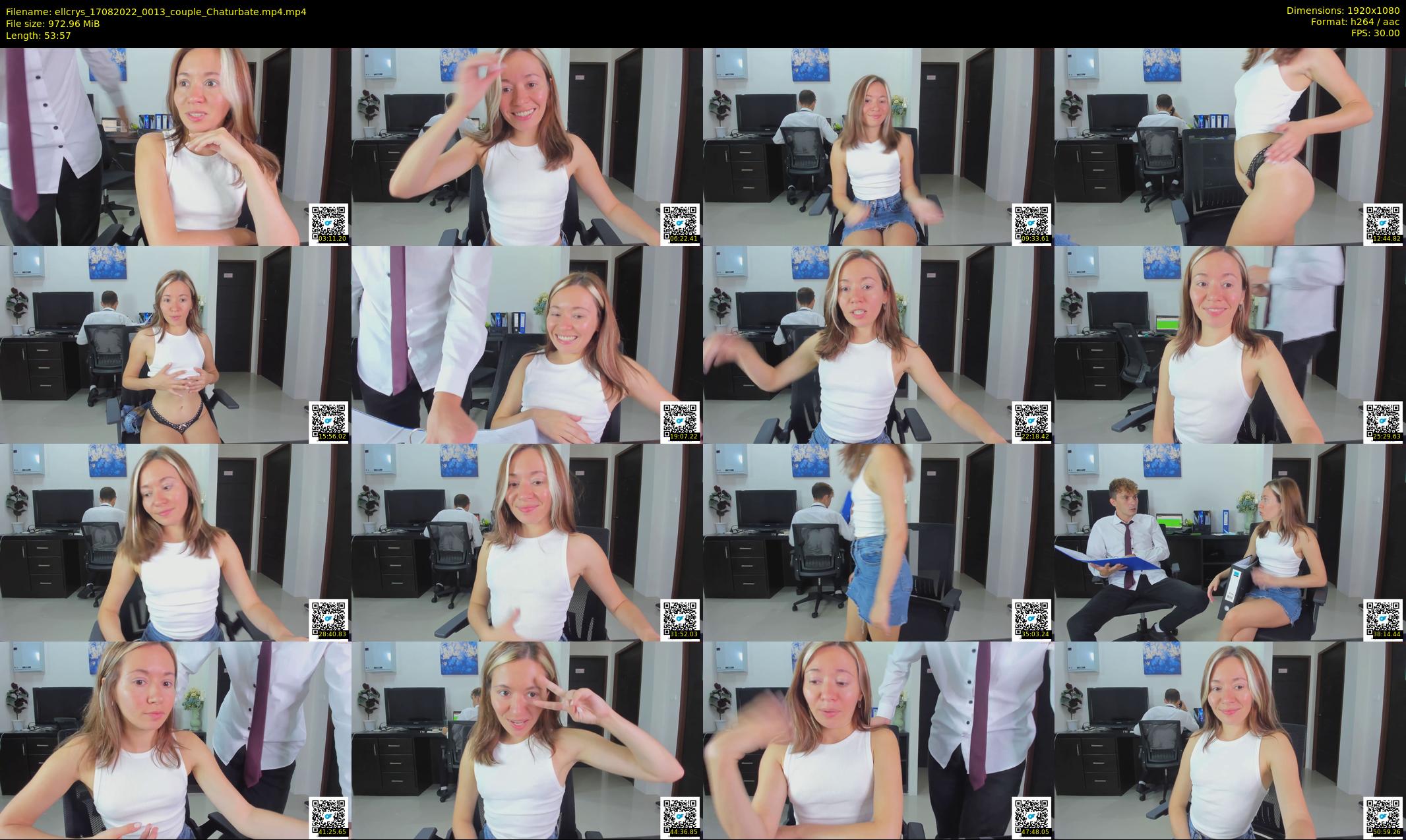 ellcrys — 54 minute Chaturbate couple cam show recording, 1080p, Aug 17, 2022