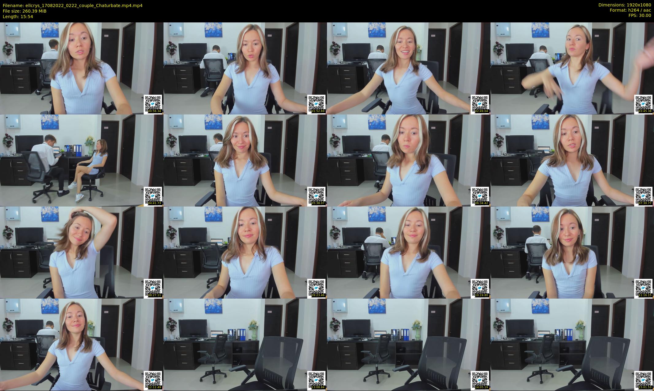 ellcrys — 16 minute Chaturbate couple cam show recording, 1080p, Aug 17, 2022