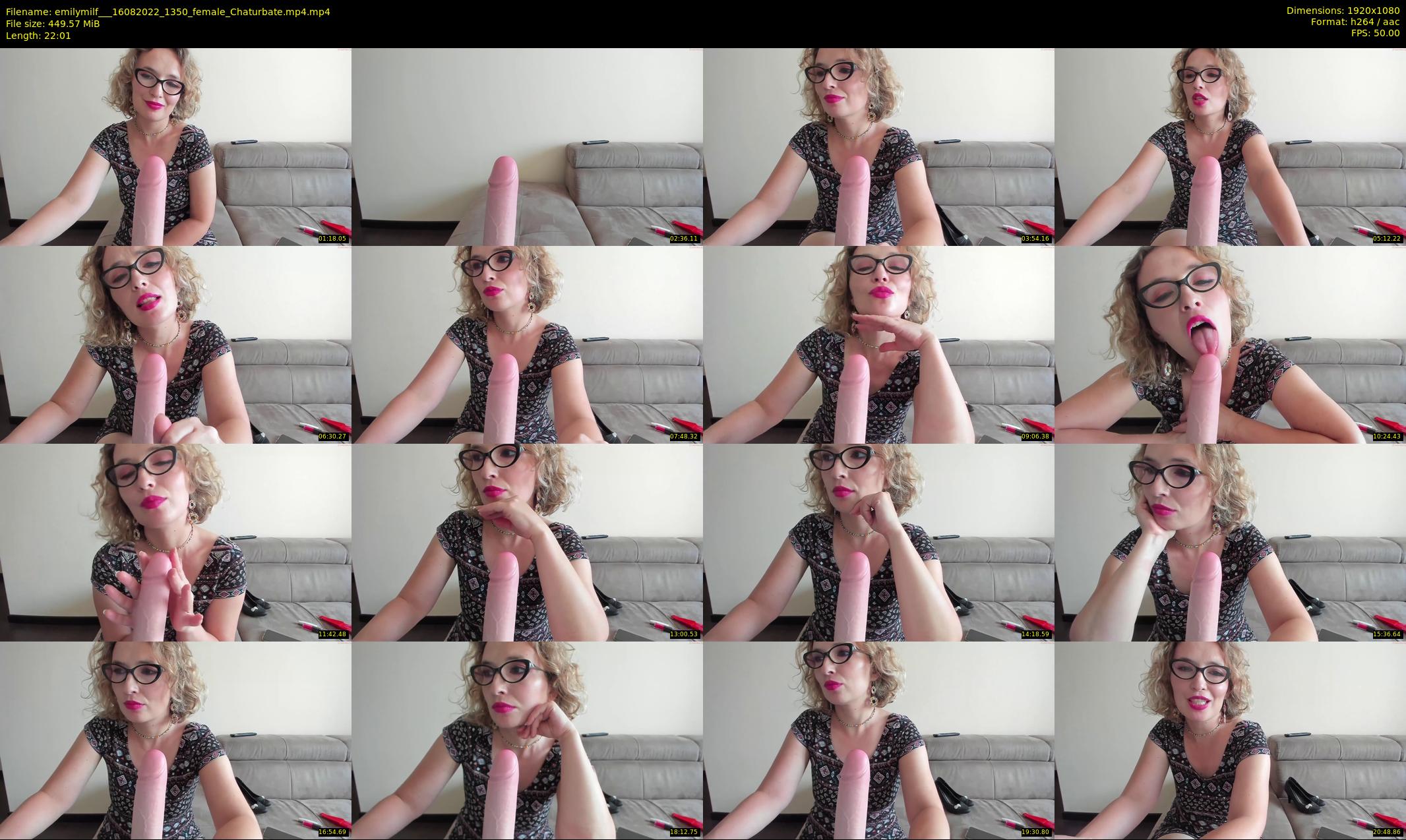 emilymilf__ — 23 minute Chaturbate female cam show recording, 1080p, Aug 16, 2022