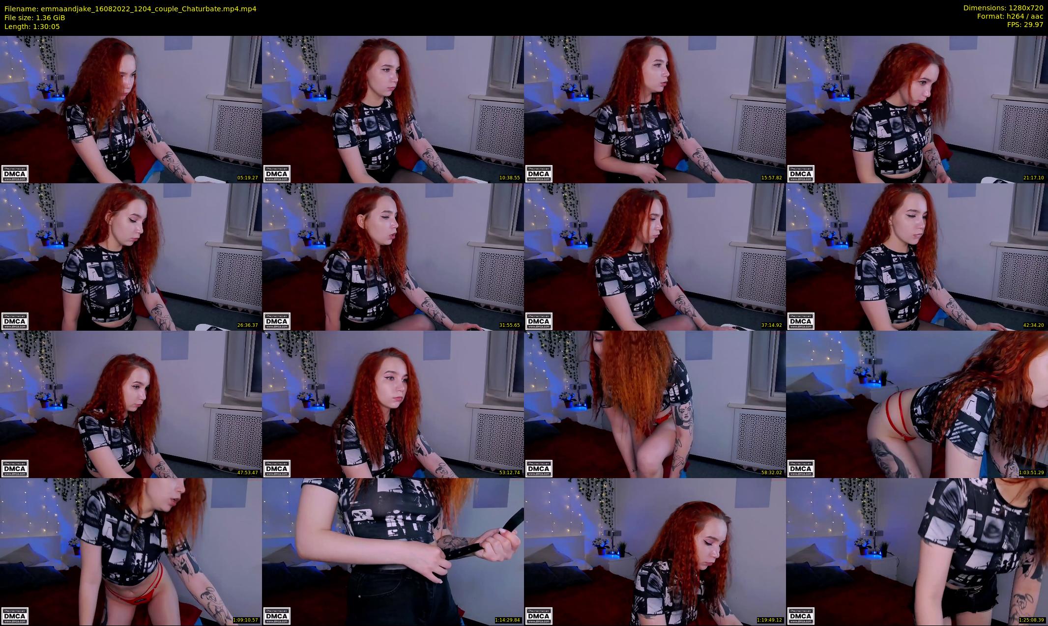 emmaandjake — 91 minute Chaturbate couple cam show recording, 720p, Aug 16, 2022