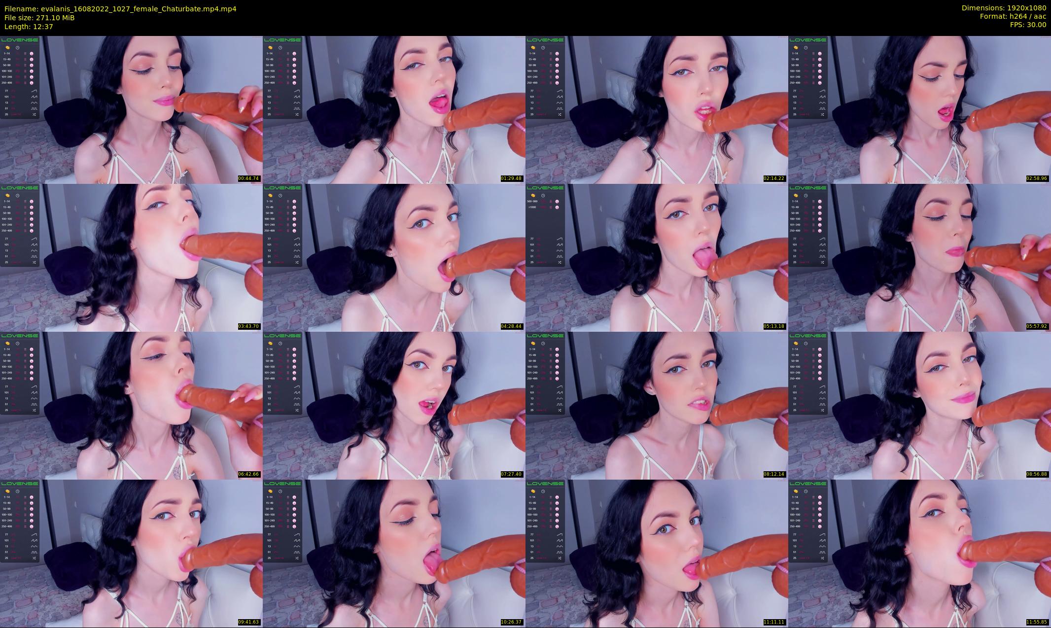 evalanis — 13 minute Chaturbate couple cam show recording, 1080p, Aug 16, 2022