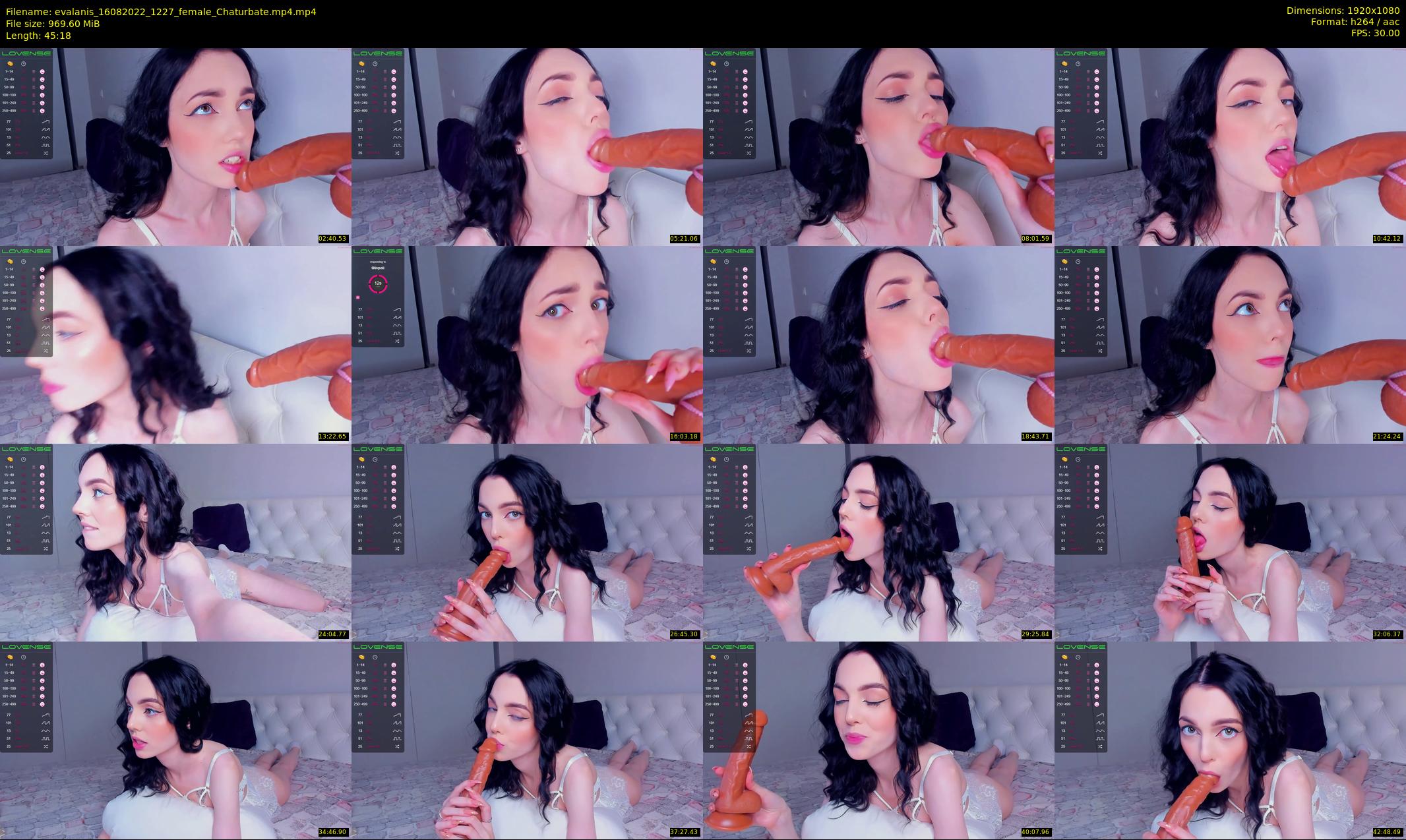evalanis — 46 minute Chaturbate couple cam show recording, 1080p, Aug 16, 2022