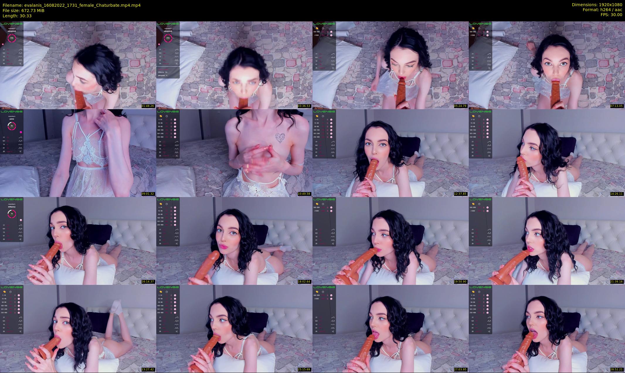 evalanis — 31 minute Chaturbate couple cam show recording, 1080p, Aug 16, 2022