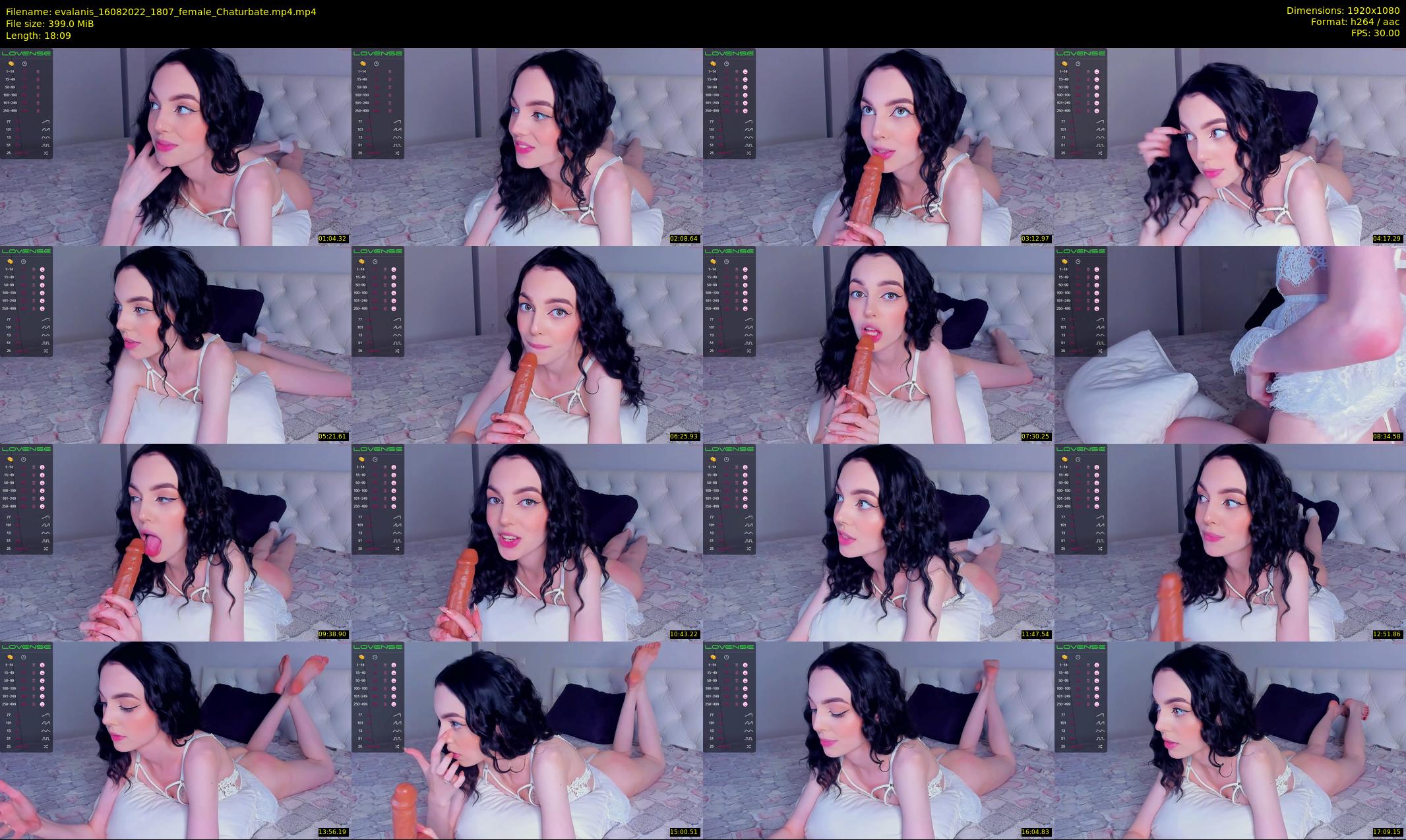 evalanis — 19 minute Chaturbate couple cam show recording, 1080p, Aug 16, 2022