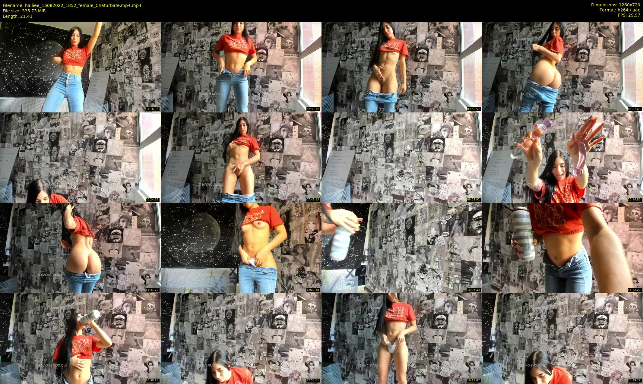 halliee — 22 minute Chaturbate couple cam show recording, 720p, Aug 16, 2022