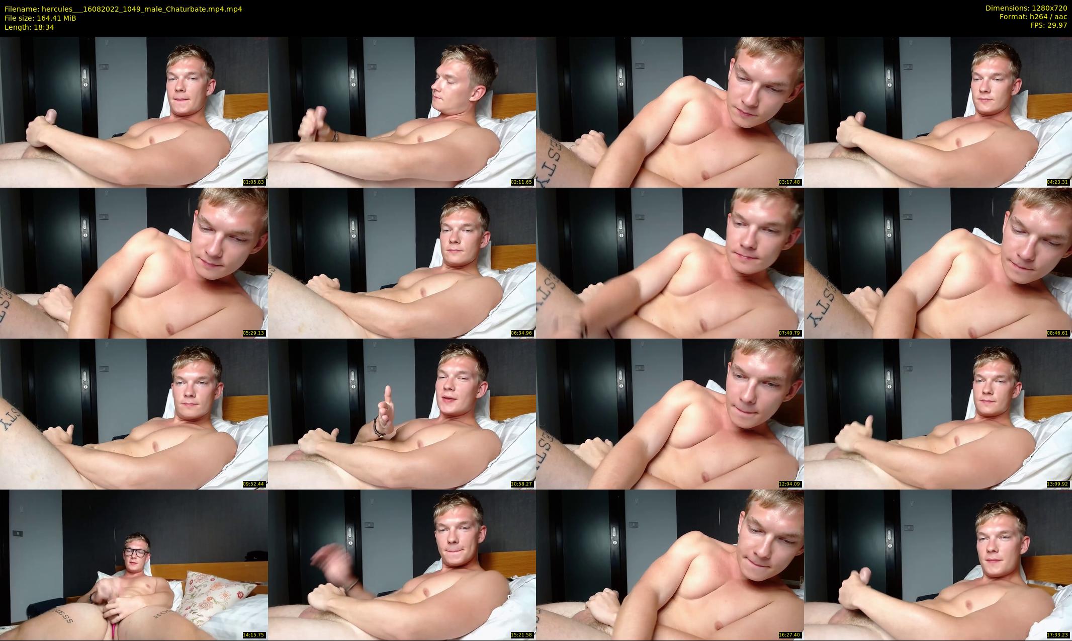 hercules__ — 19 minute Chaturbate male cam show recording, 720p, Aug 16, 2022
