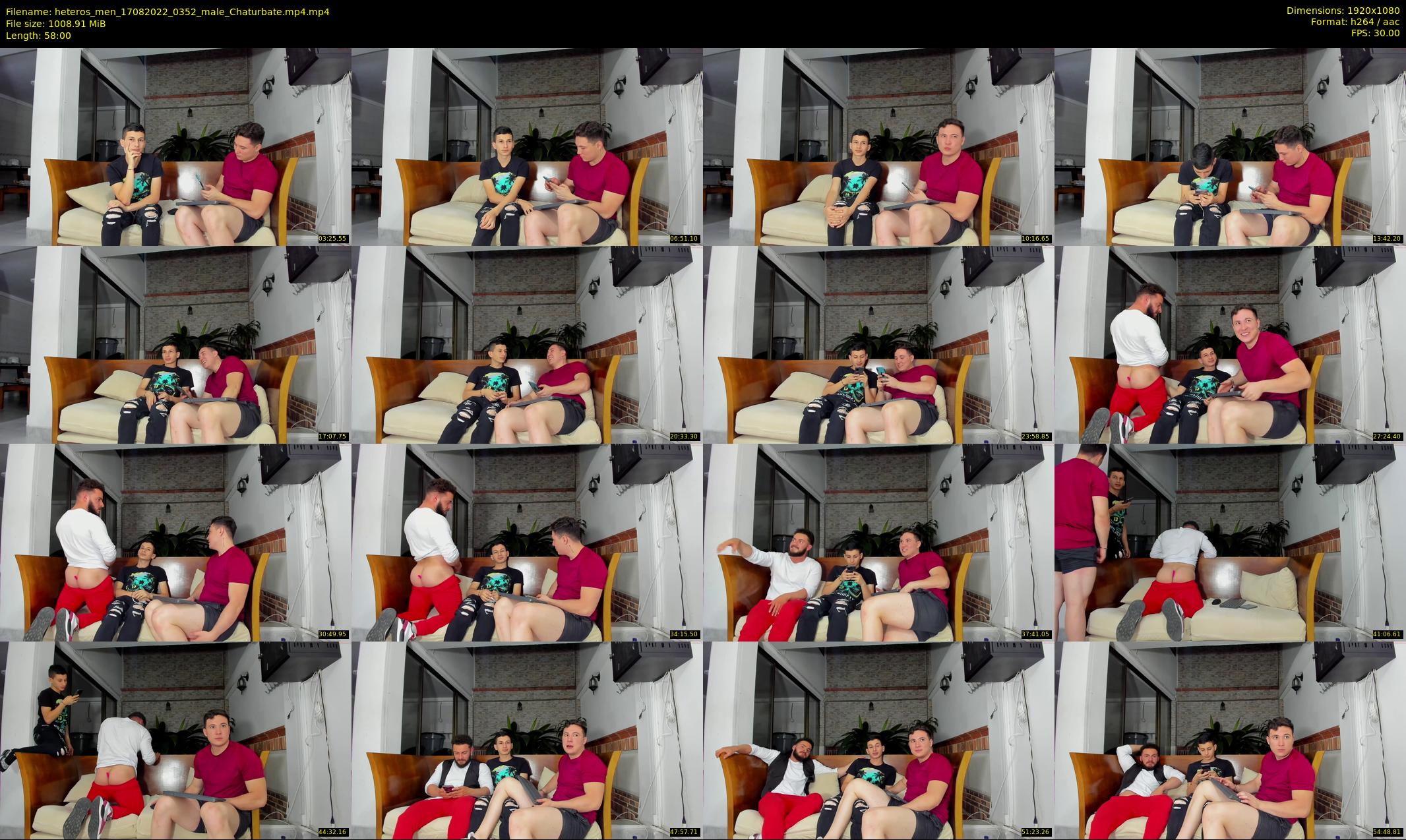 heteros_men — 58 minute Chaturbate male cam show recording, 1080p, Aug 17, 2022