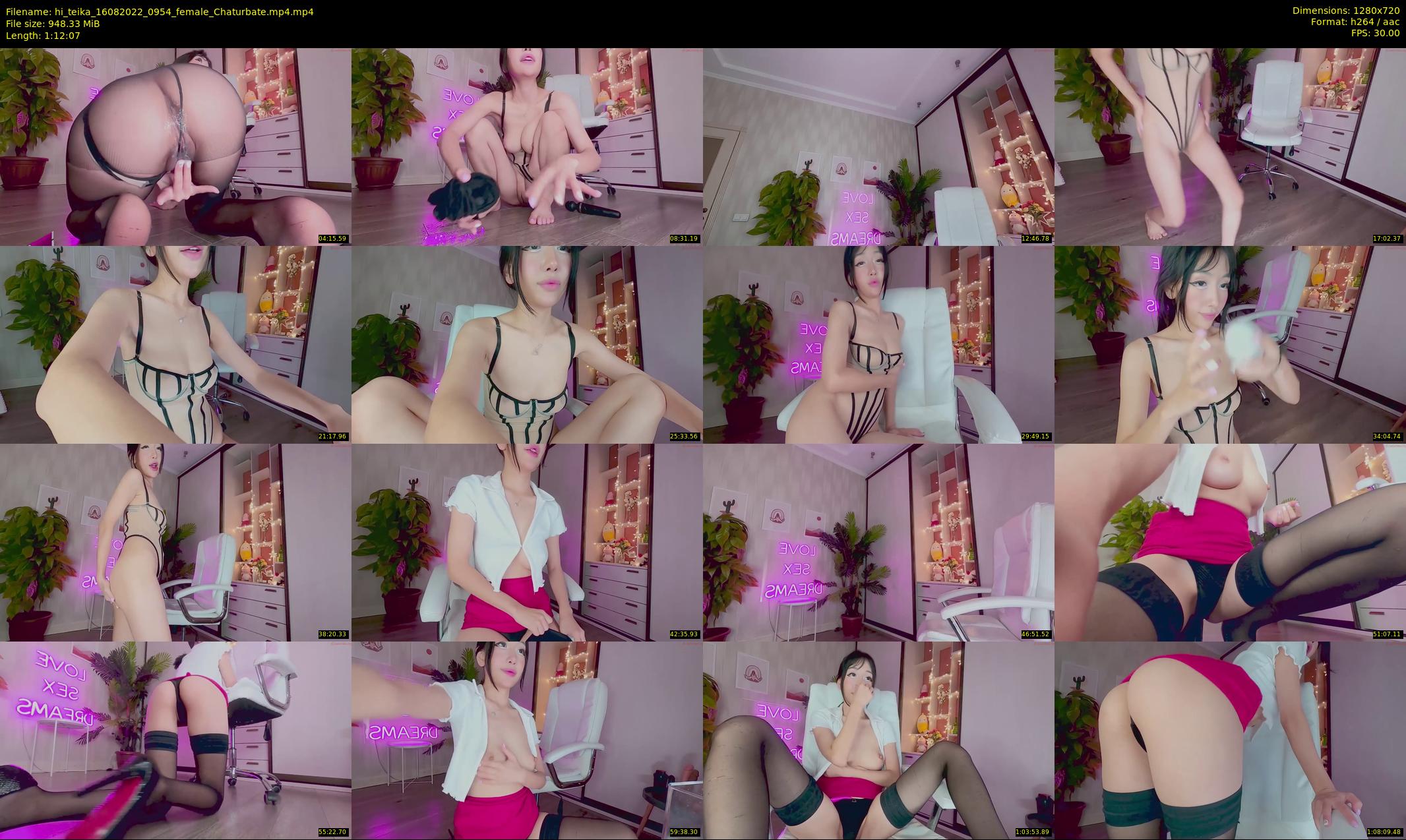 hi_teika — 73 minute Chaturbate female cam show recording, 720p, Aug 16, 2022