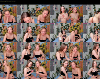 hornykittens — 55 minute Chaturbate couple cam show recording, 1080p, Aug 16, 2022