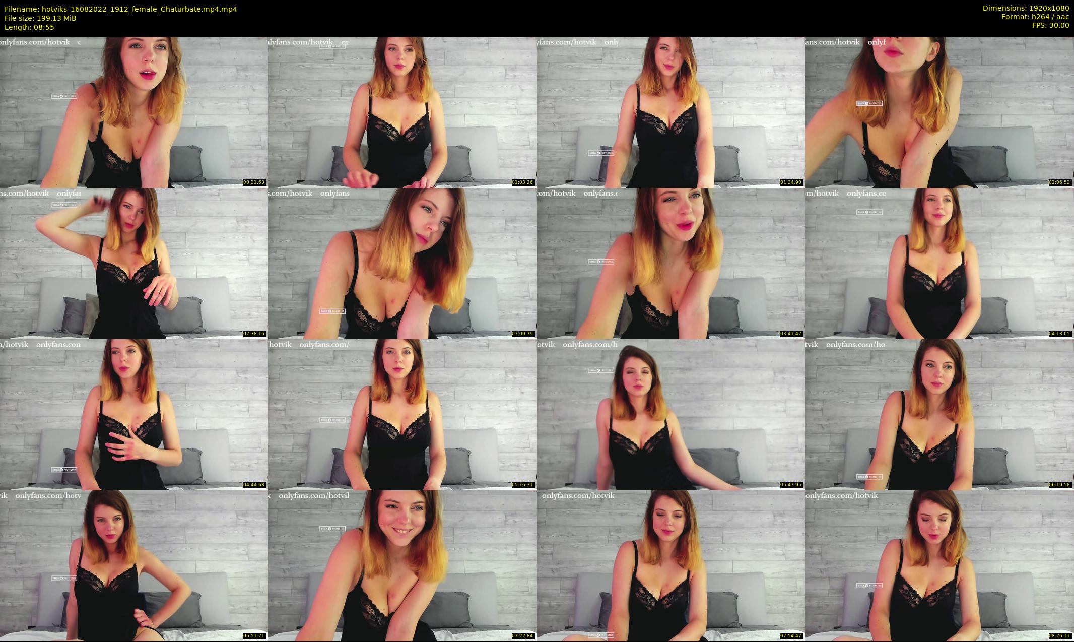 hotviks — 9 minute Chaturbate female cam show recording, 1080p, Aug 16, 2022
