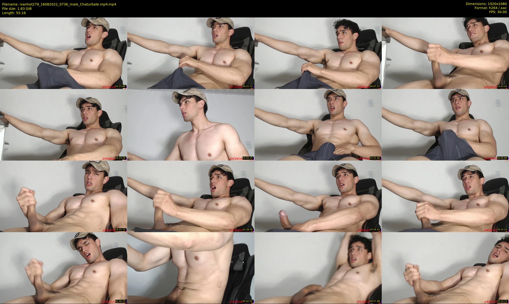 ivanhot279 — 56 minute Chaturbate male cam show recording, 1080p, Aug 16, 2022