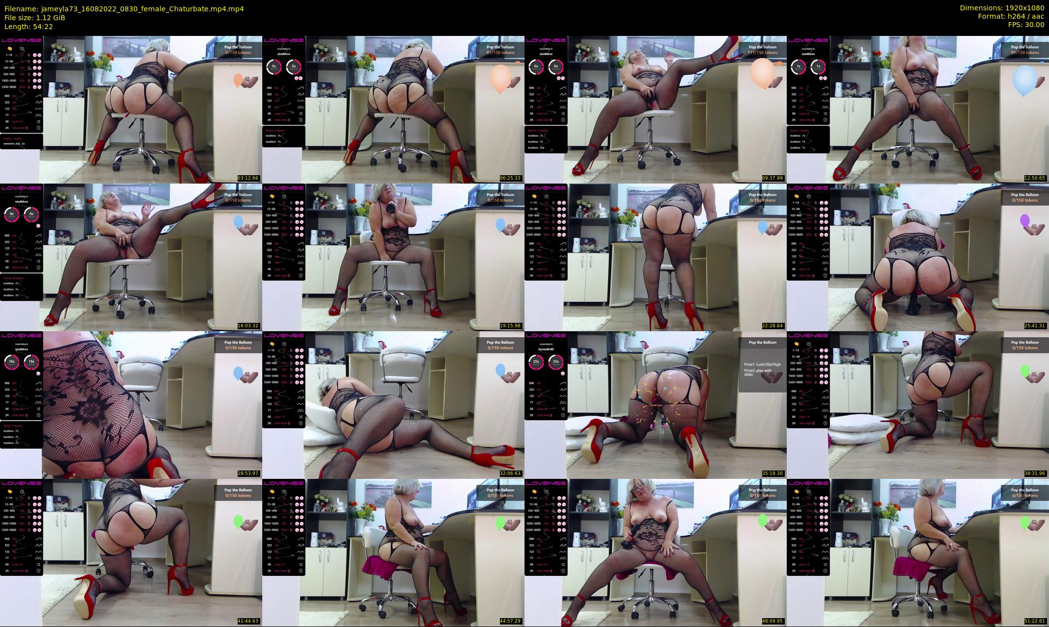 jameyla73 — 55 minute Chaturbate female cam show recording, 1080p, Aug 16, 2022