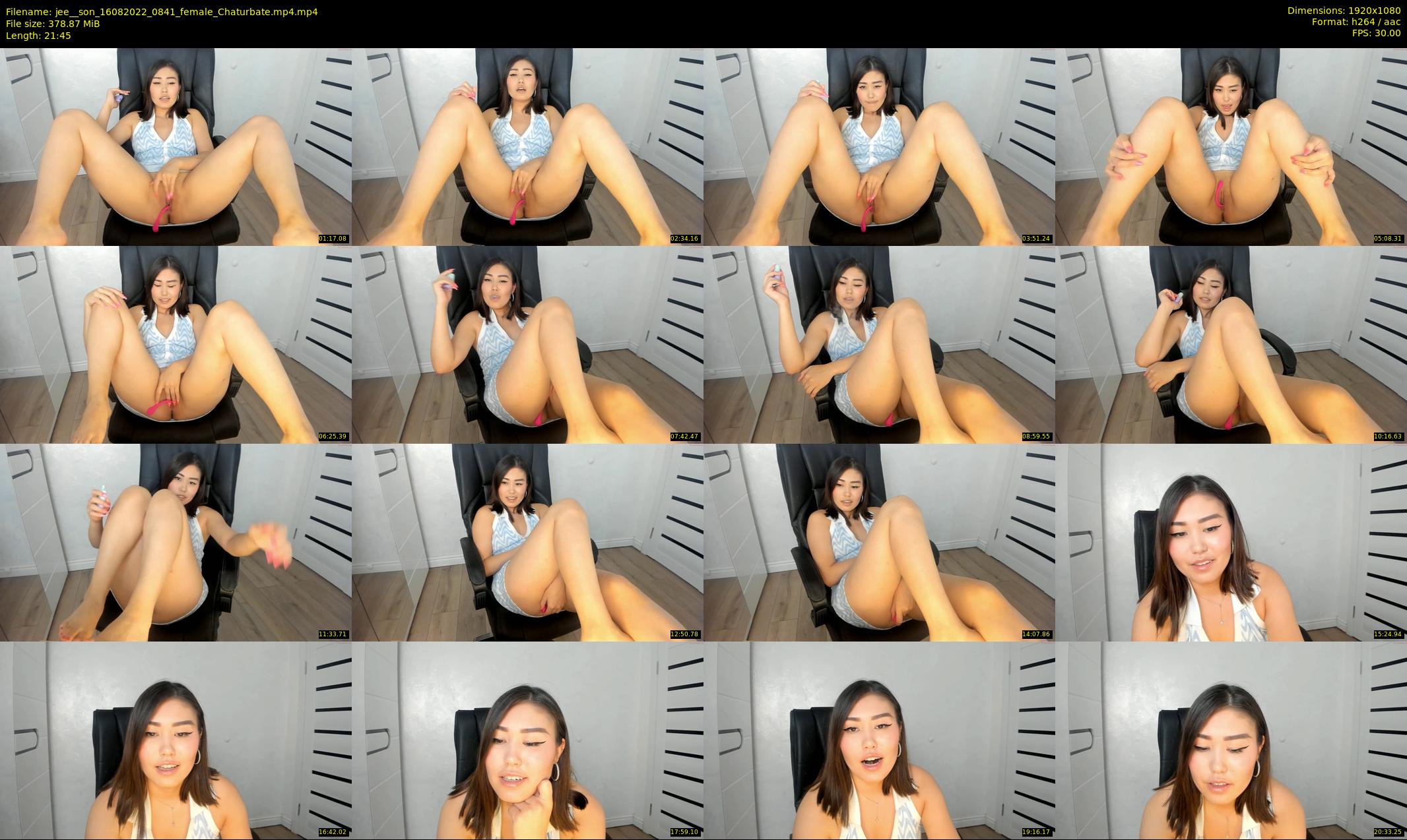 jee__son — 22 minute Chaturbate female cam show recording, 1080p, Aug 16, 2022