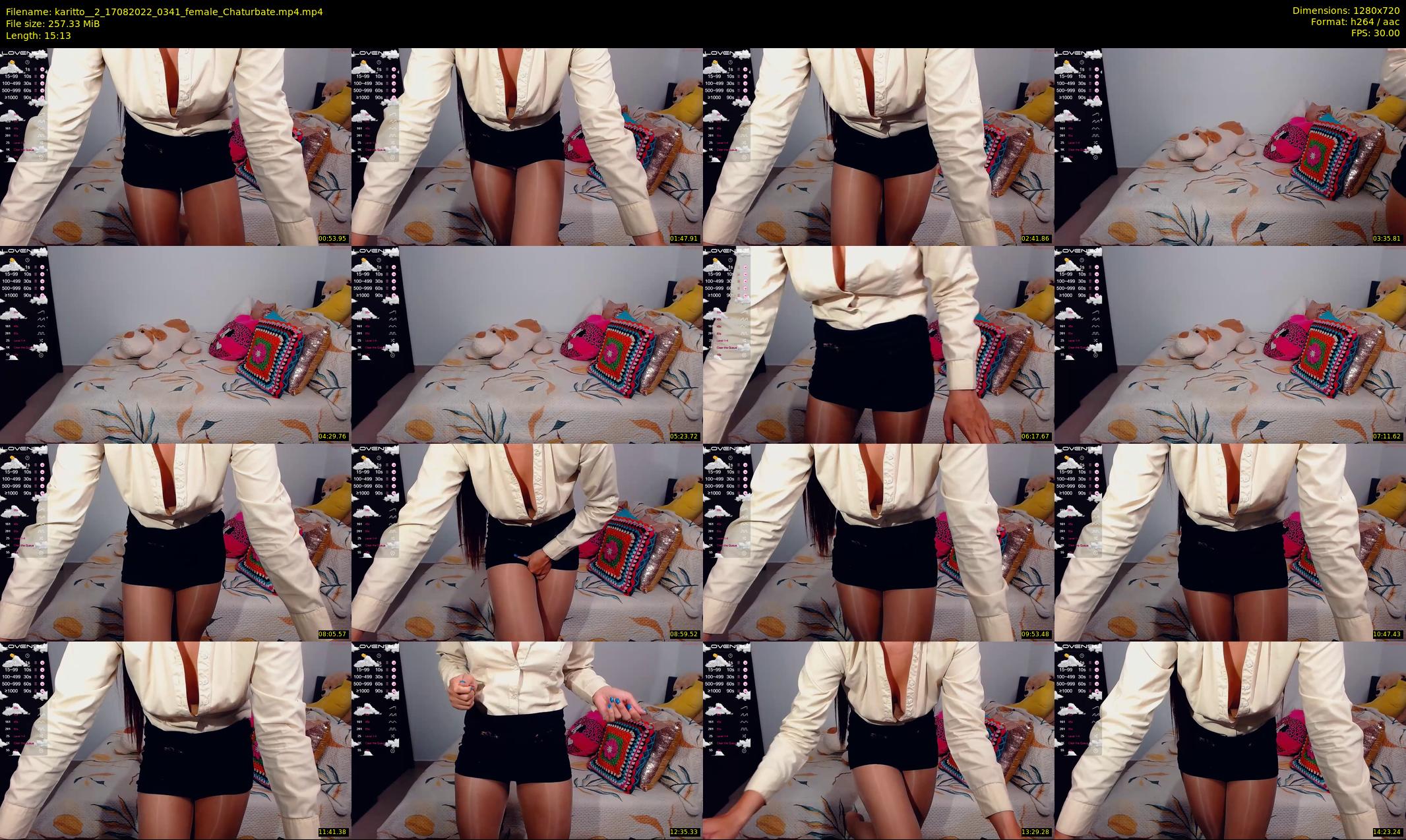karitto__2 — 16 minute Chaturbate female cam show recording, 720p, Aug 17, 2022