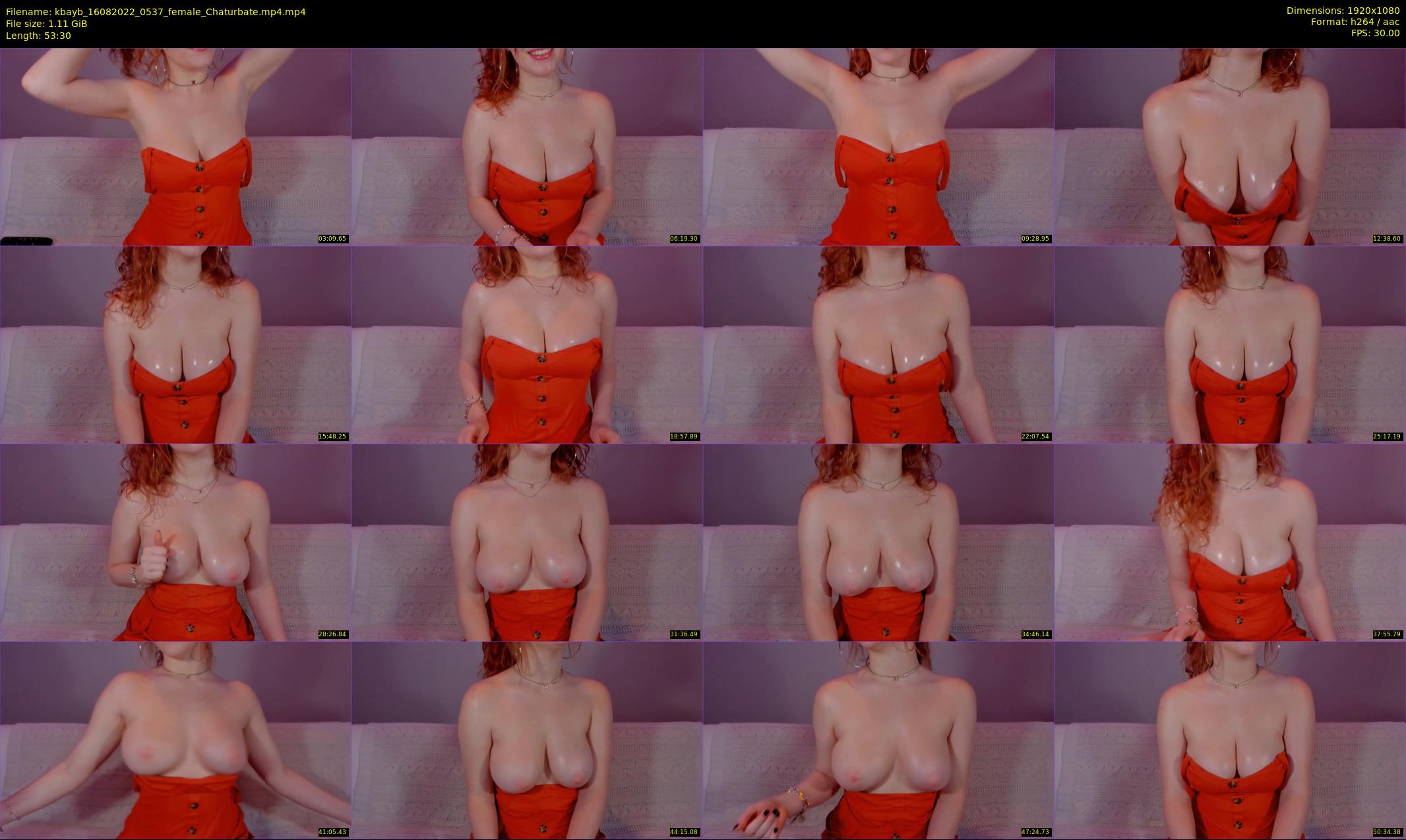 kbayb — 54 minute Chaturbate female cam show recording, 1080p, Aug 16, 2022