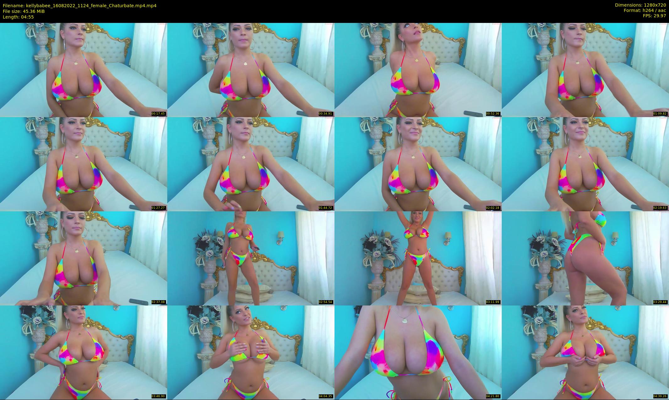 kellybabee — 5 minute Chaturbate female cam show recording, 720p, Aug 16, 2022