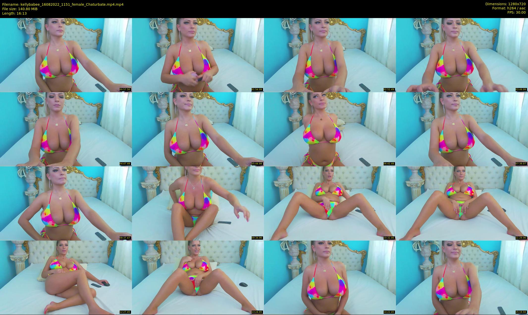 kellybabee — 17 minute Chaturbate female cam show recording, 720p, Aug 16, 2022