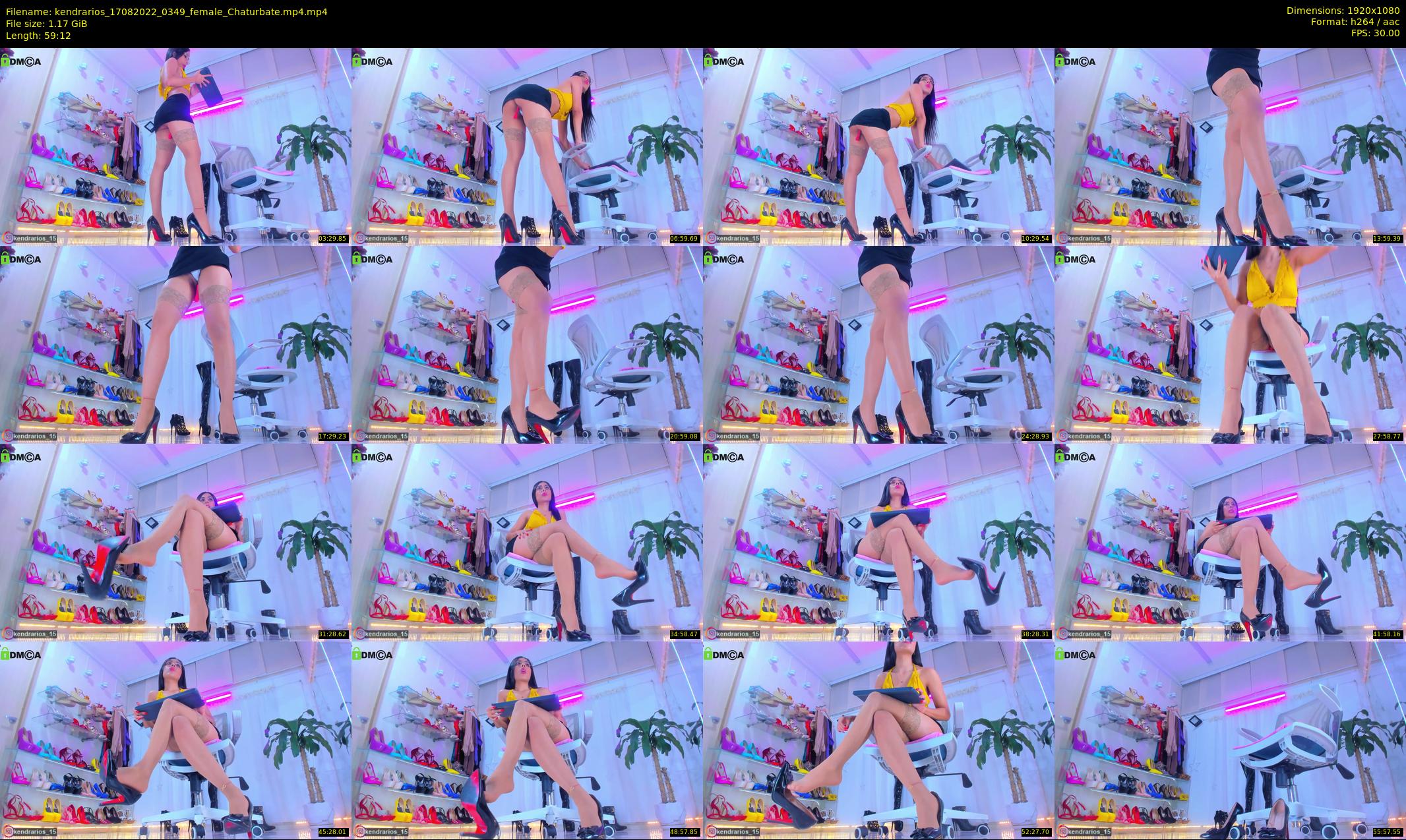 kendrarios — 60 minute Chaturbate female cam show recording, 1080p, Aug 17, 2022