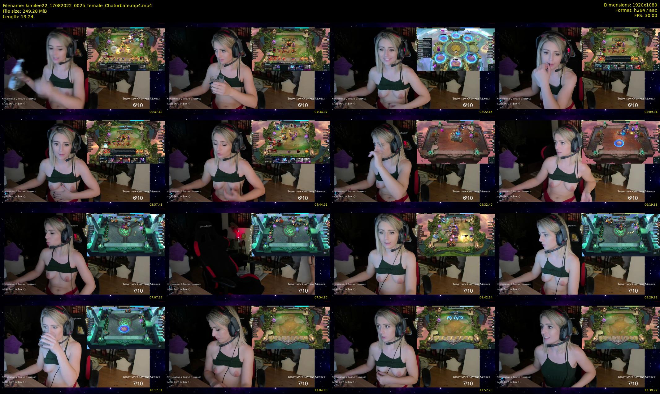 kimilee22 — 14 minute Chaturbate female cam show recording, 1080p, Aug 17, 2022