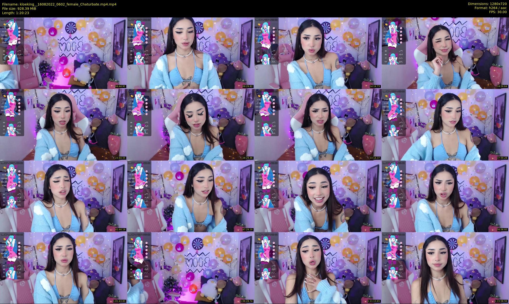 kloeking_ — 81 minute Chaturbate female cam show recording, 720p, Aug 16, 2022