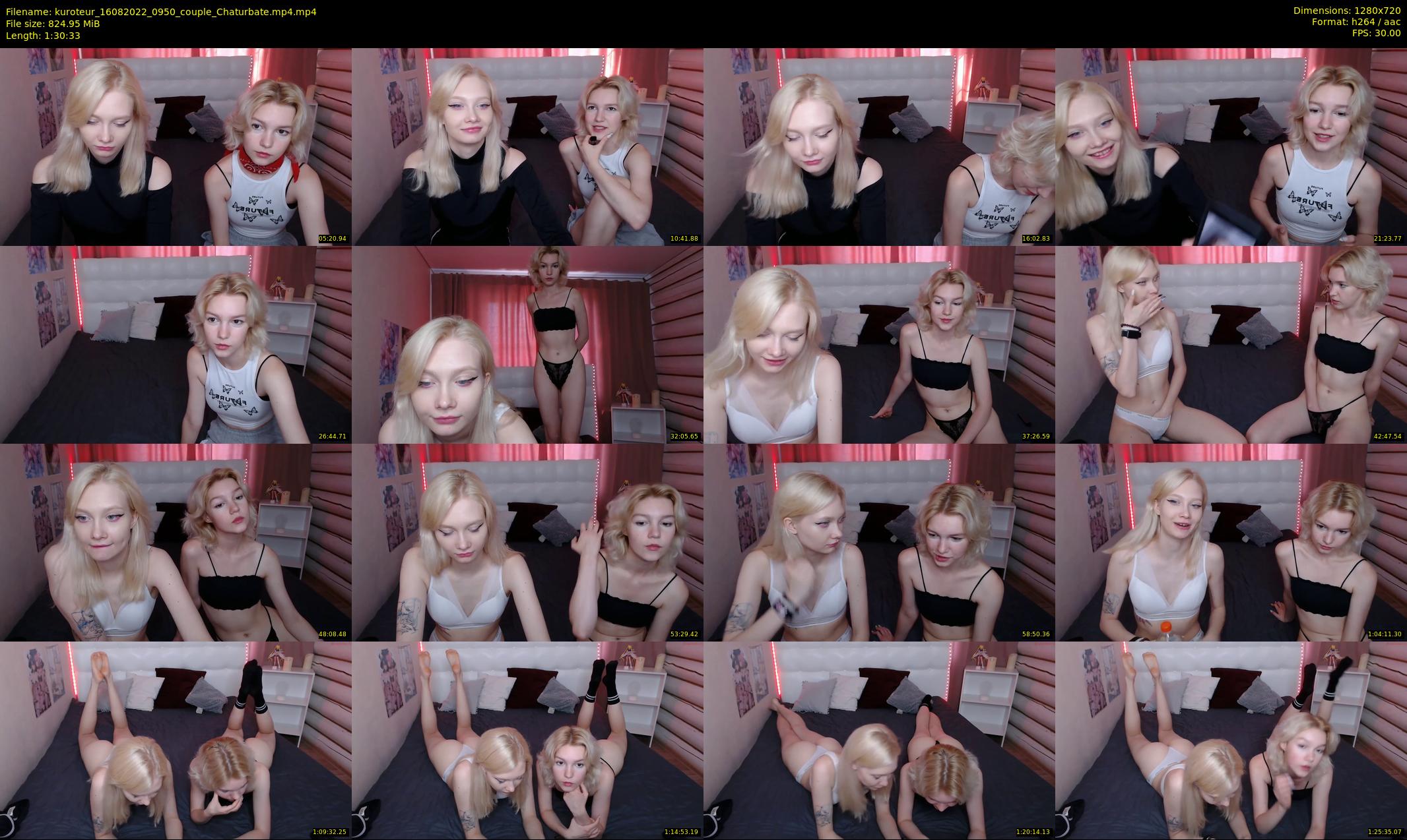 kuroteur — 91 minute Chaturbate couple cam show recording, 720p, Aug 16, 2022