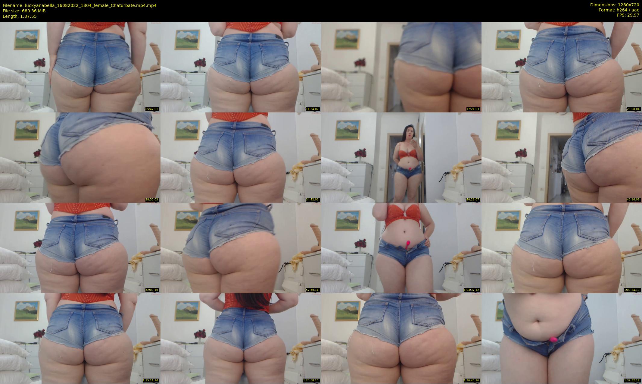 luckyanabella — 98 minute Chaturbate female cam show recording, 720p, Aug 16, 2022