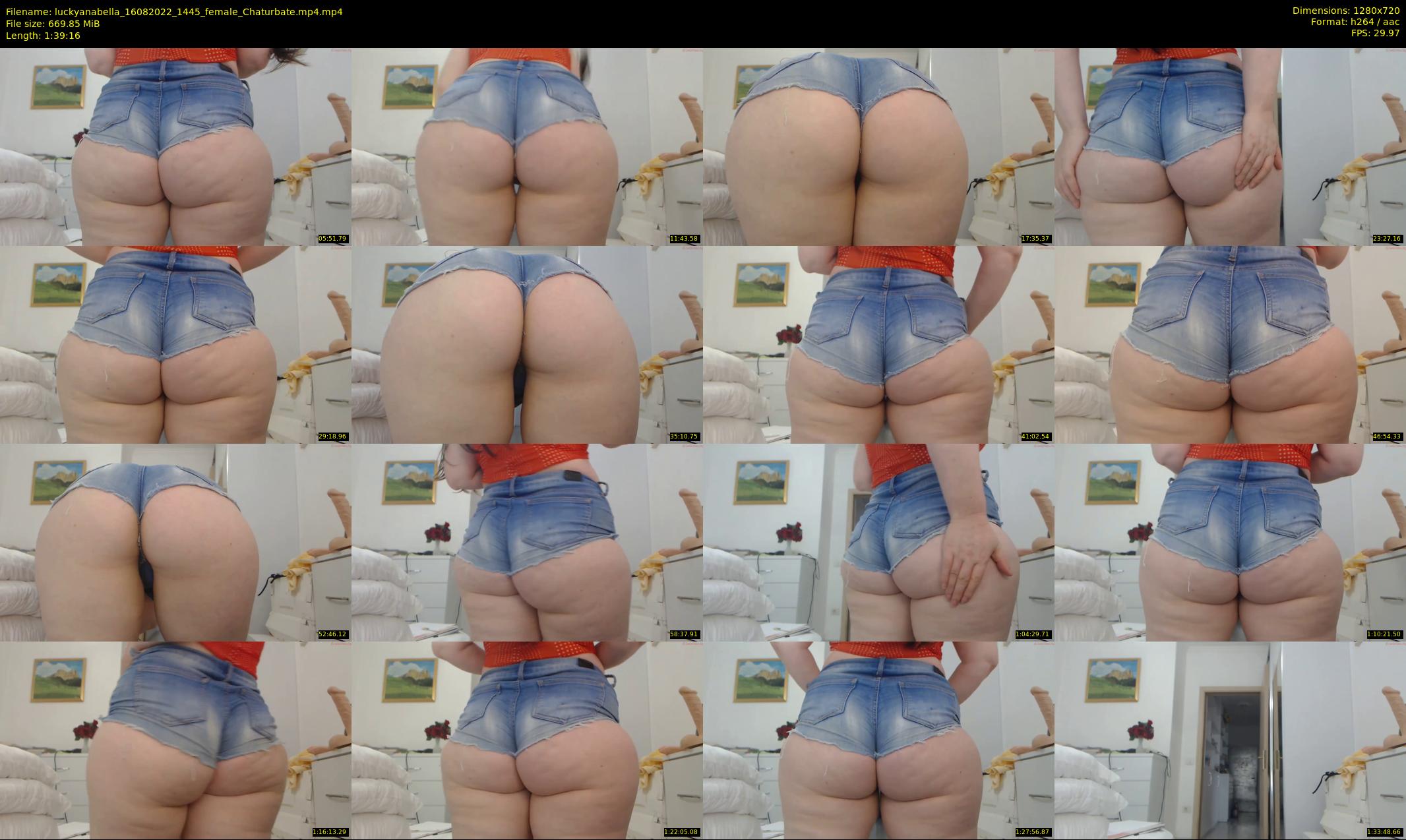 luckyanabella — 100 minute Chaturbate female cam show recording, 720p, Aug 16, 2022