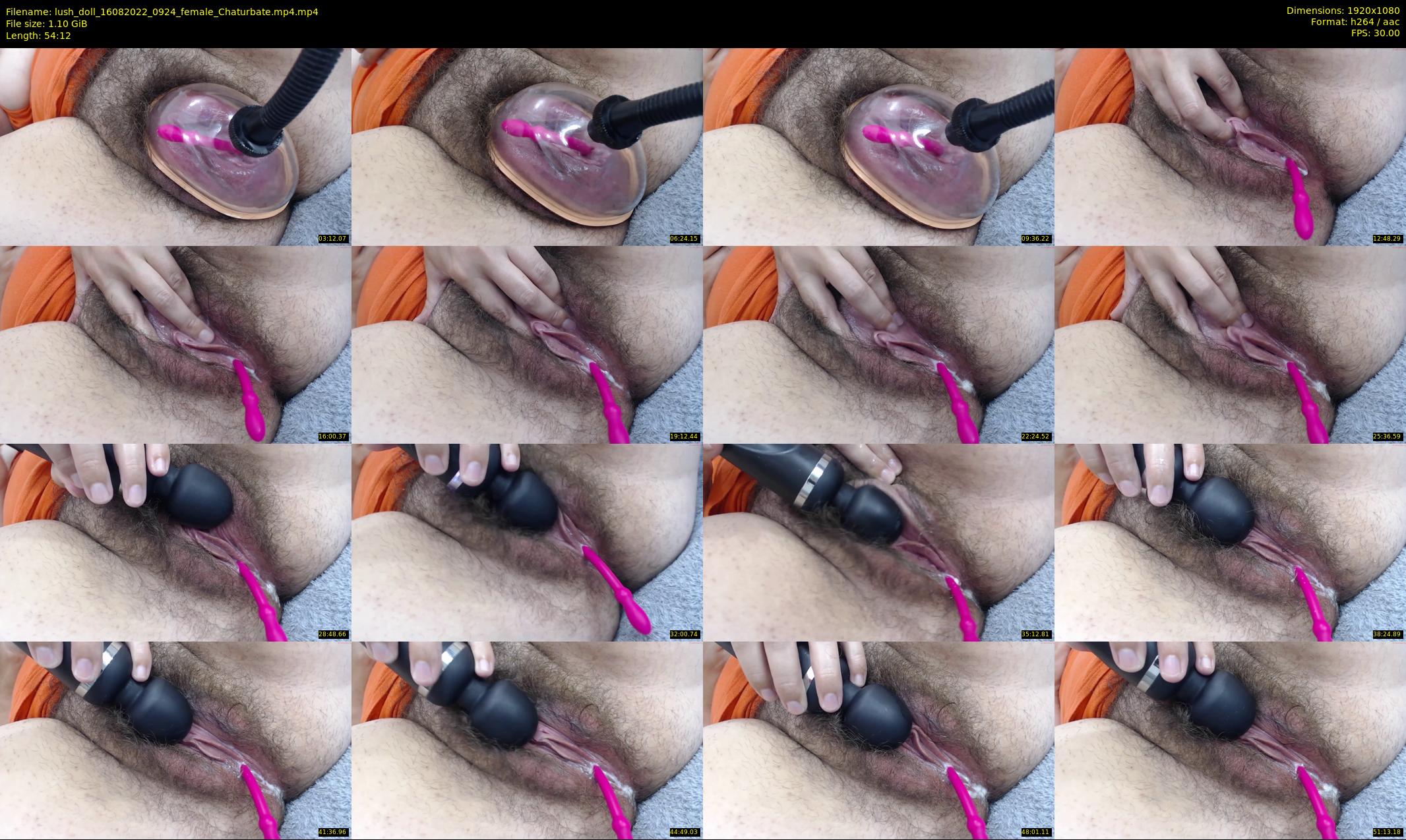 lush_doll — 55 minute Chaturbate female cam show recording, 1080p, Aug 16, 2022