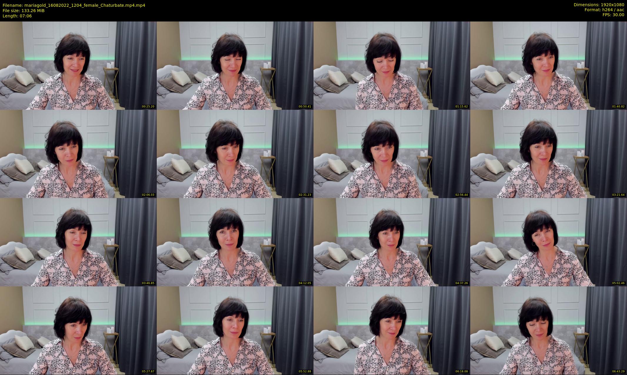 mariagold — 8 minute Chaturbate female cam show recording, 1080p, Aug 16, 2022