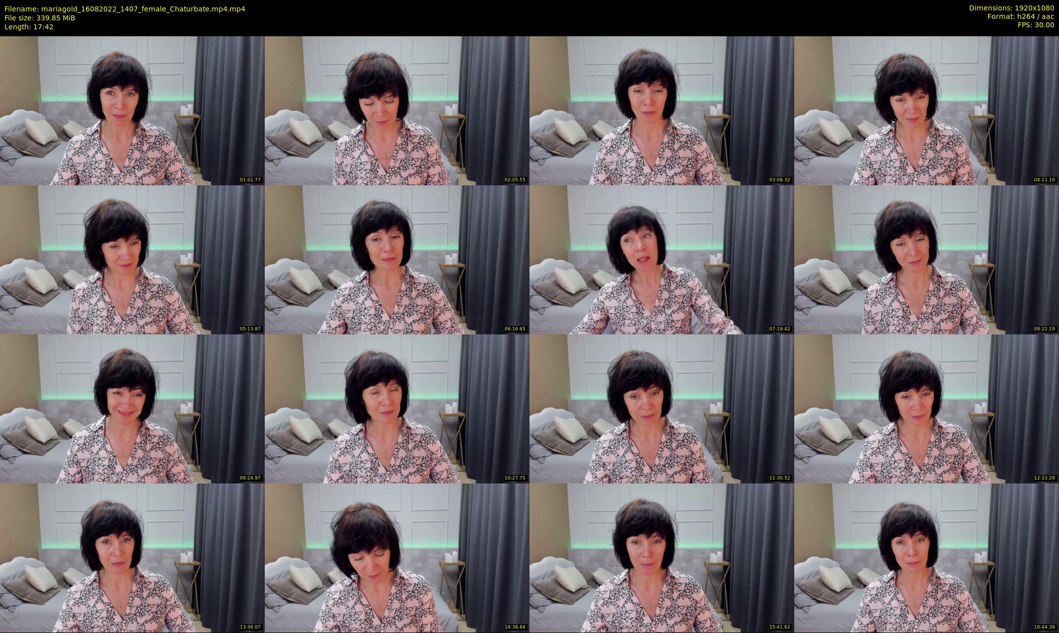 mariagold — 18 minute Chaturbate female cam show recording, 1080p, Aug 16, 2022