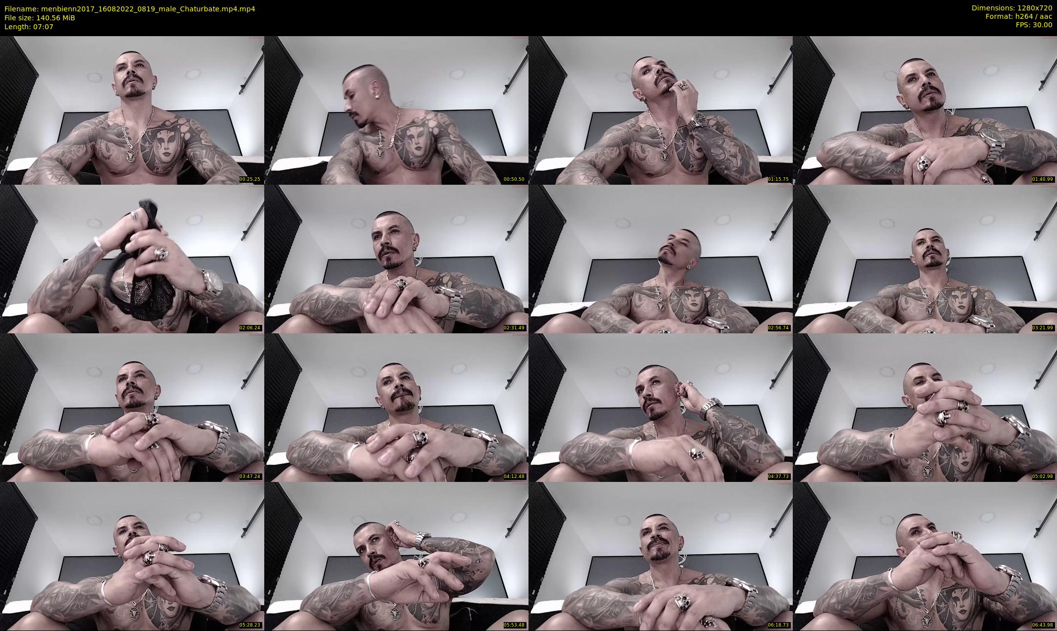 menbienn2017 — 8 minute Chaturbate male cam show recording, 720p, Aug 16, 2022