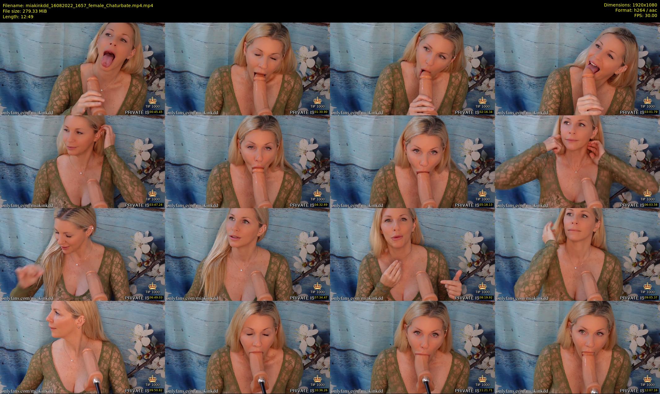 miakinkdd — 13 minute Chaturbate female cam show recording, 1080p, Aug 16, 2022