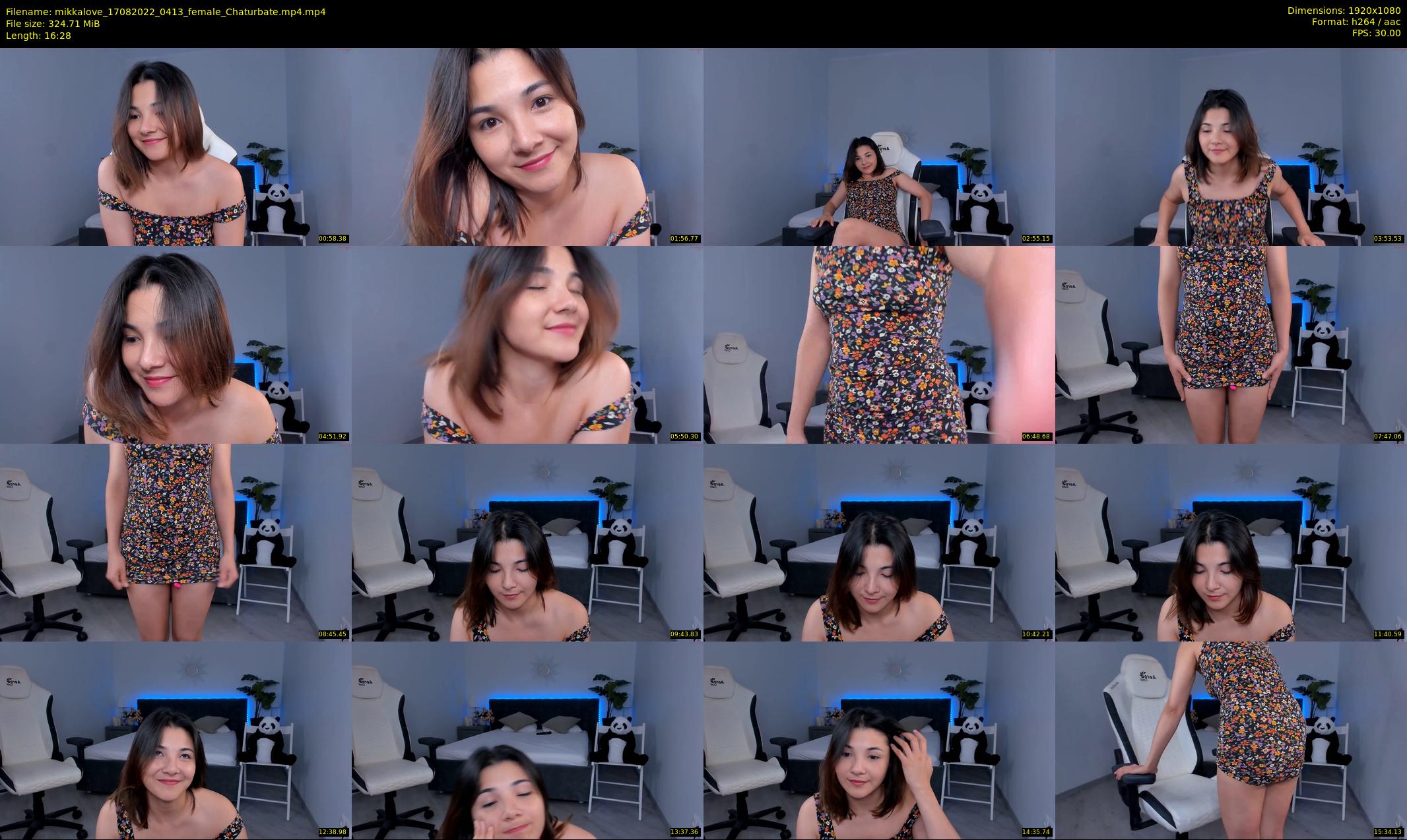 mikkalove — 17 minute Chaturbate female cam show recording, 1080p, Aug 17, 2022
