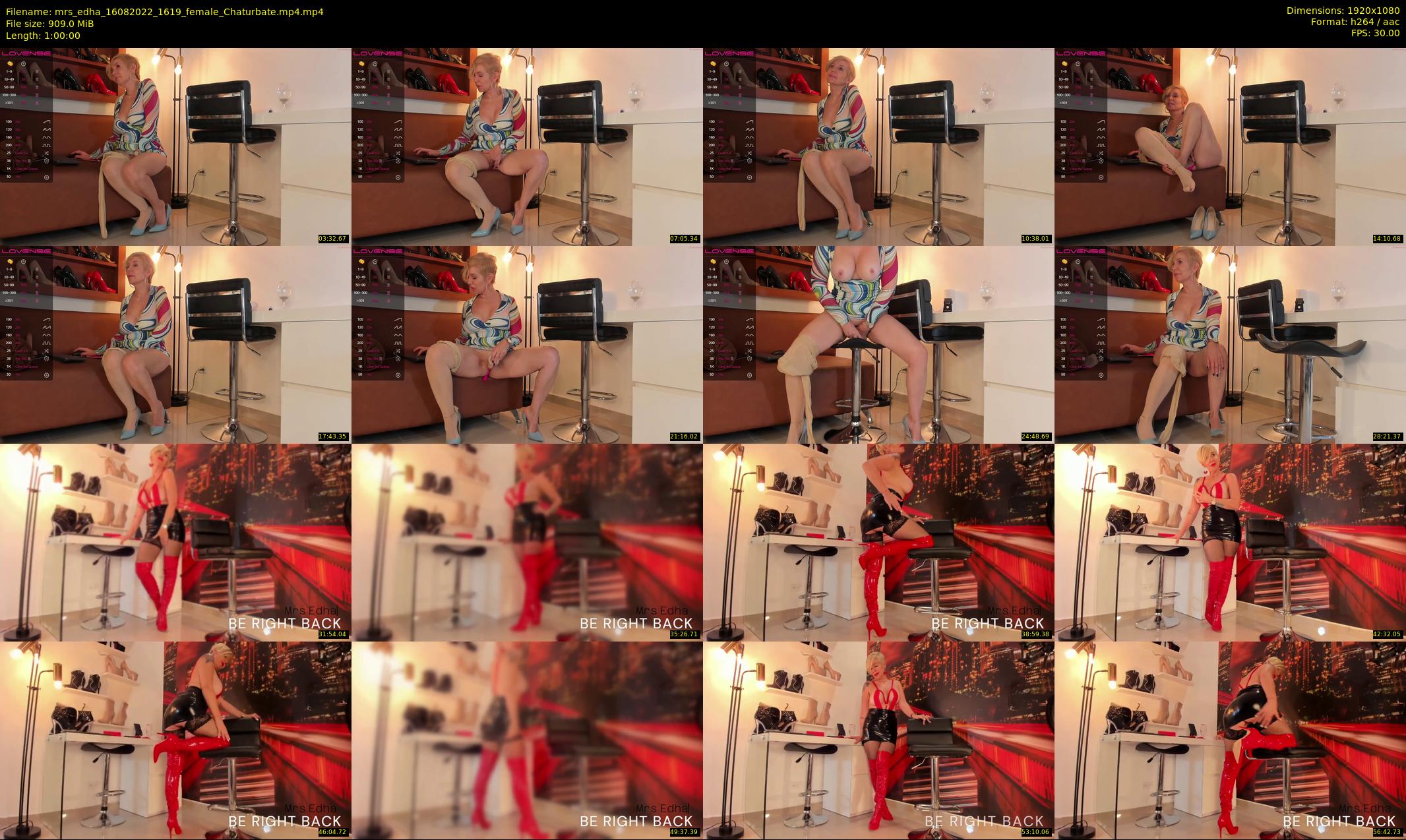 mrs_edha — 60 minute Chaturbate female cam show recording, 1080p, Aug 16, 2022