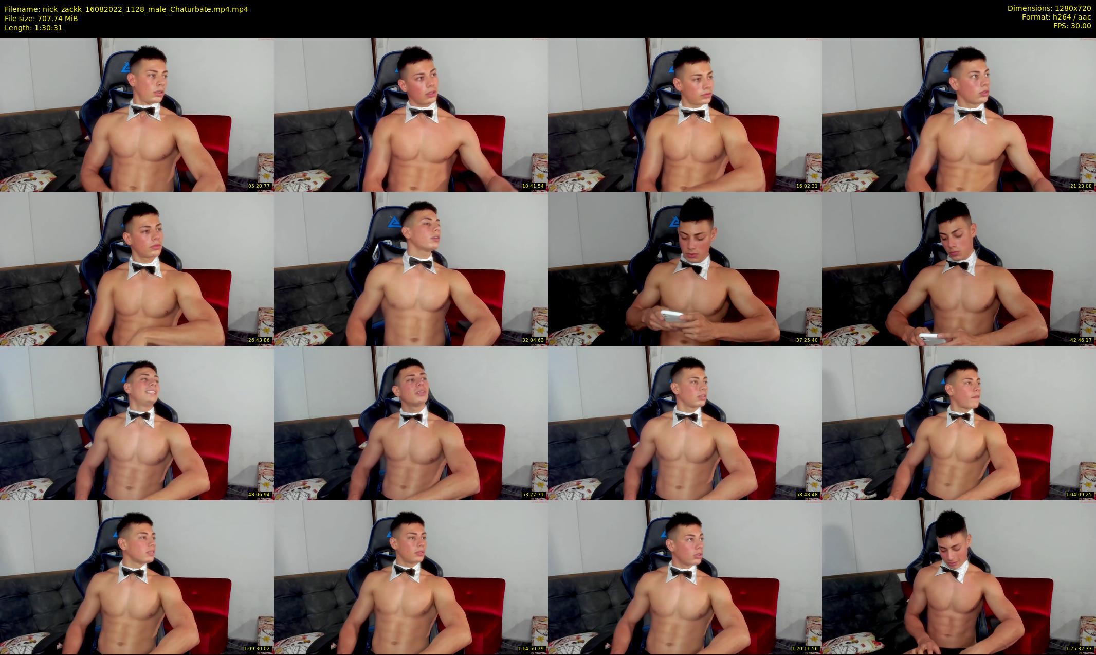 nick_zackk — 91 minute Chaturbate male cam show recording, 720p, Aug 16, 2022