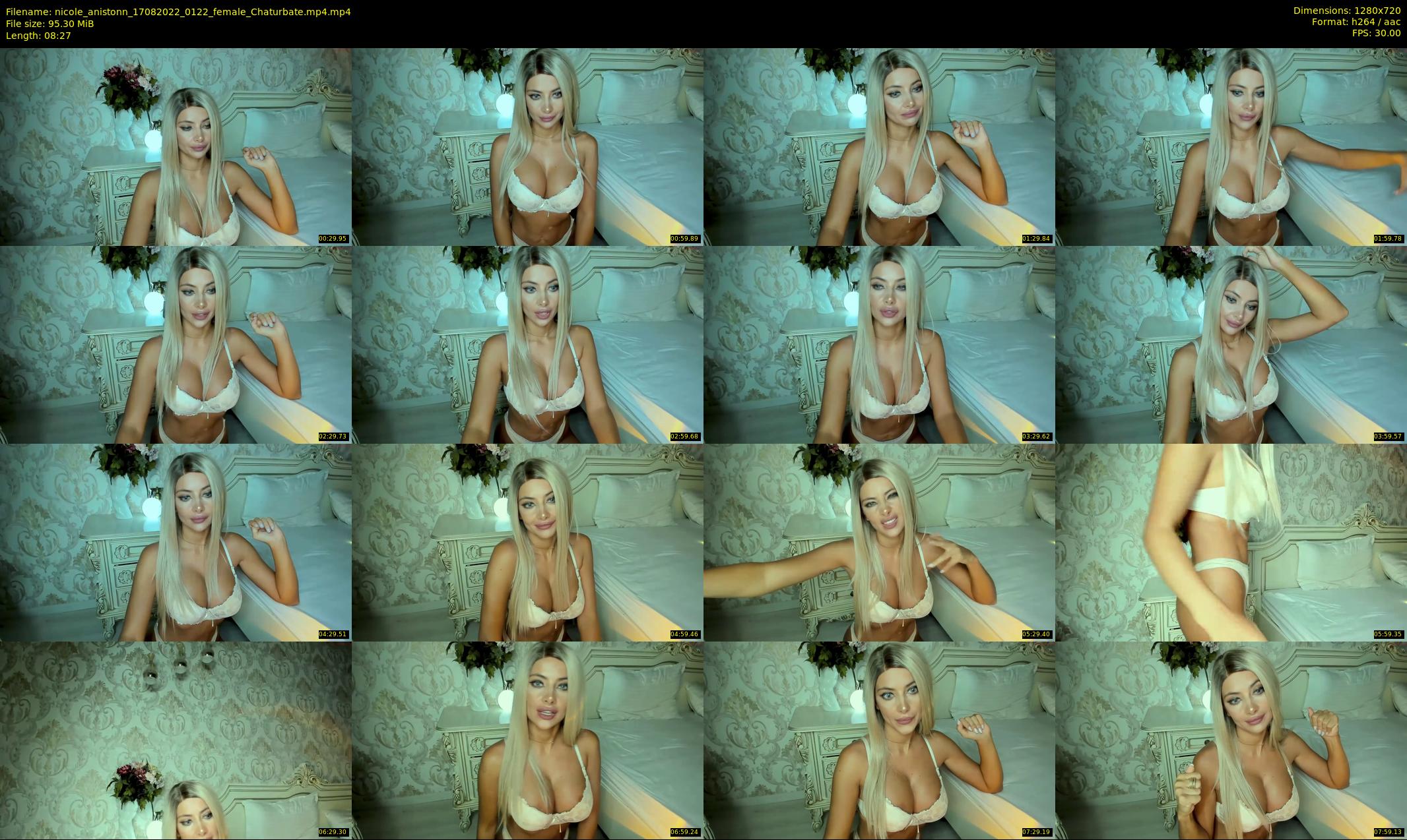 nicole_anistonn — 9 minute Chaturbate female cam show recording, 720p, Aug 17, 2022