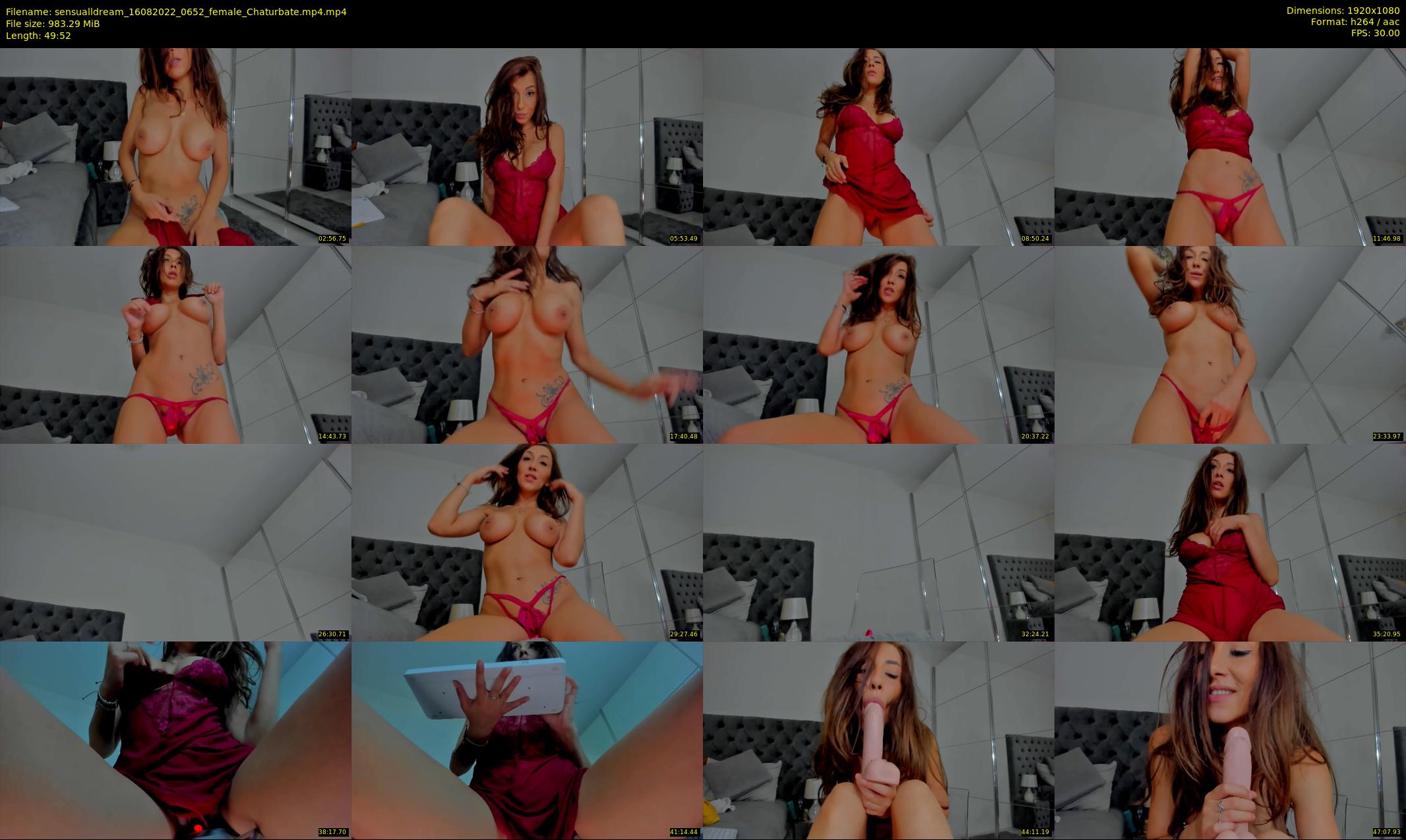 sensualldream — 50 minute Chaturbate female cam show recording, 1080p, Aug 16, 2022
