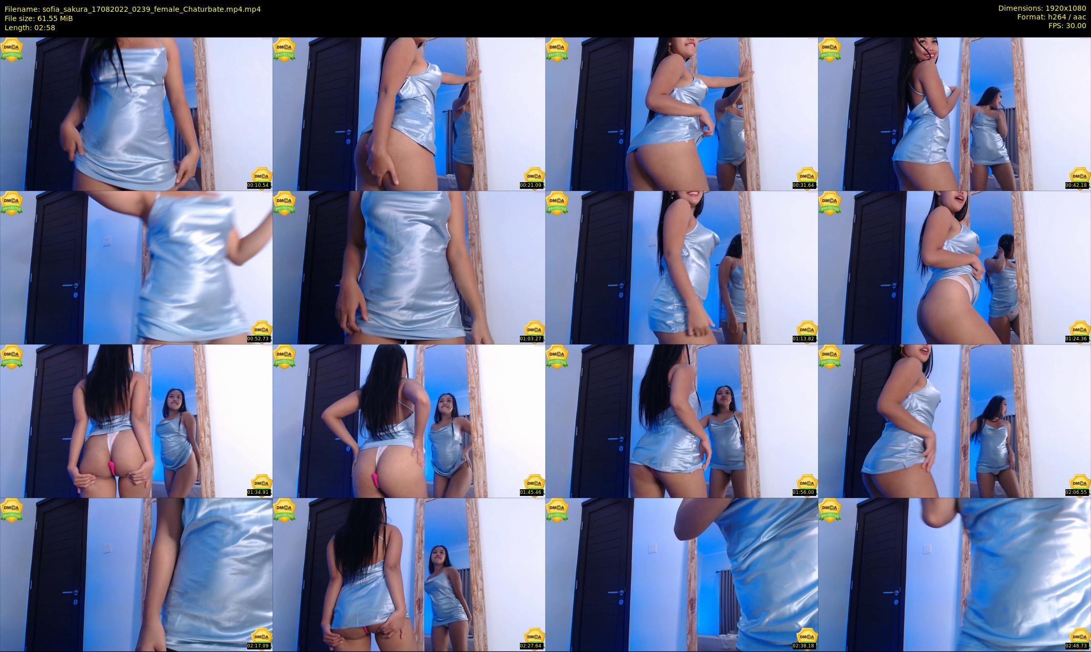 sofia_sakura — 3 minute Chaturbate female cam show recording, 1080p, Aug 17, 2022